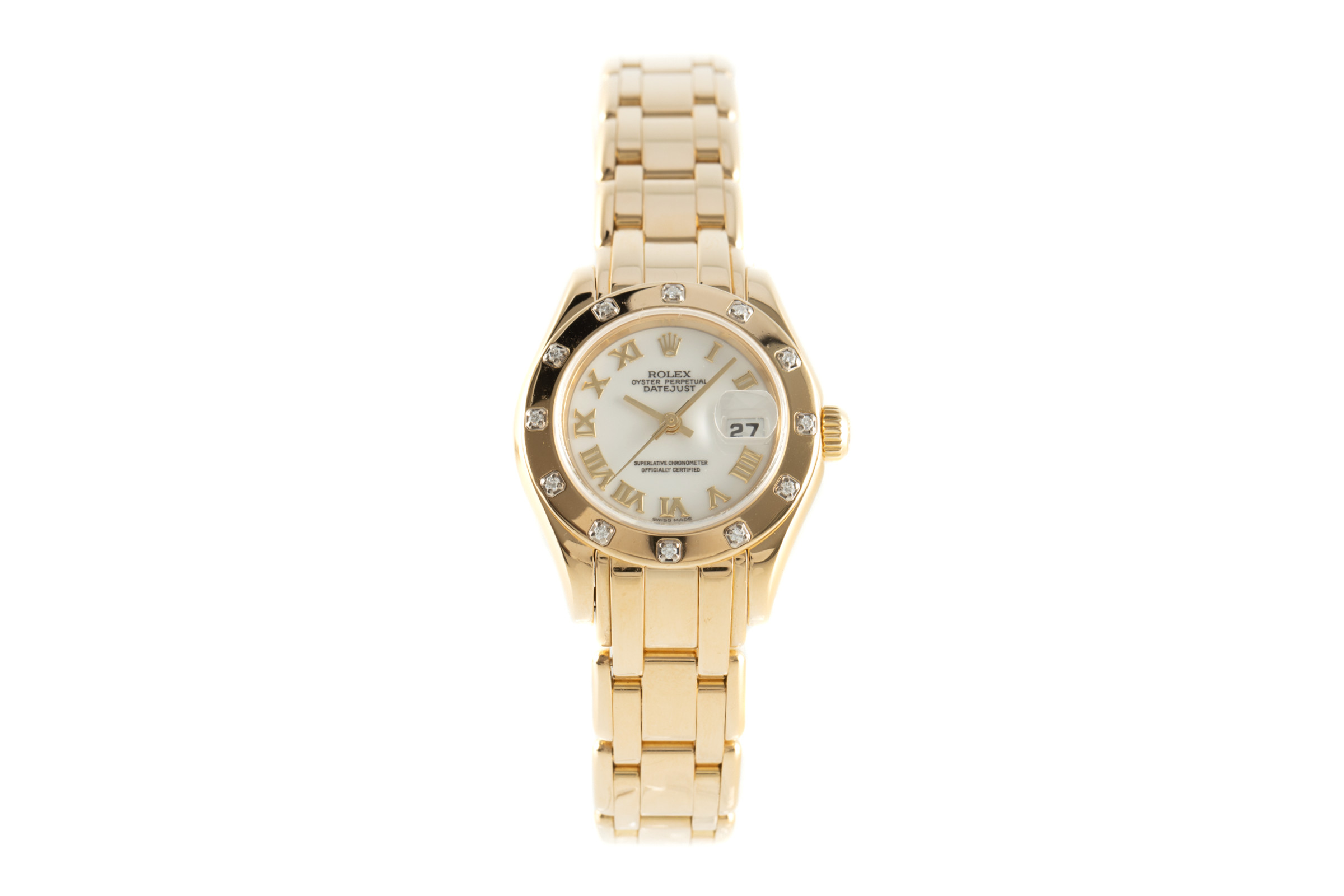 Rolex Datejust 18 ct gold automatic Kal. 2135 Ref. 69318