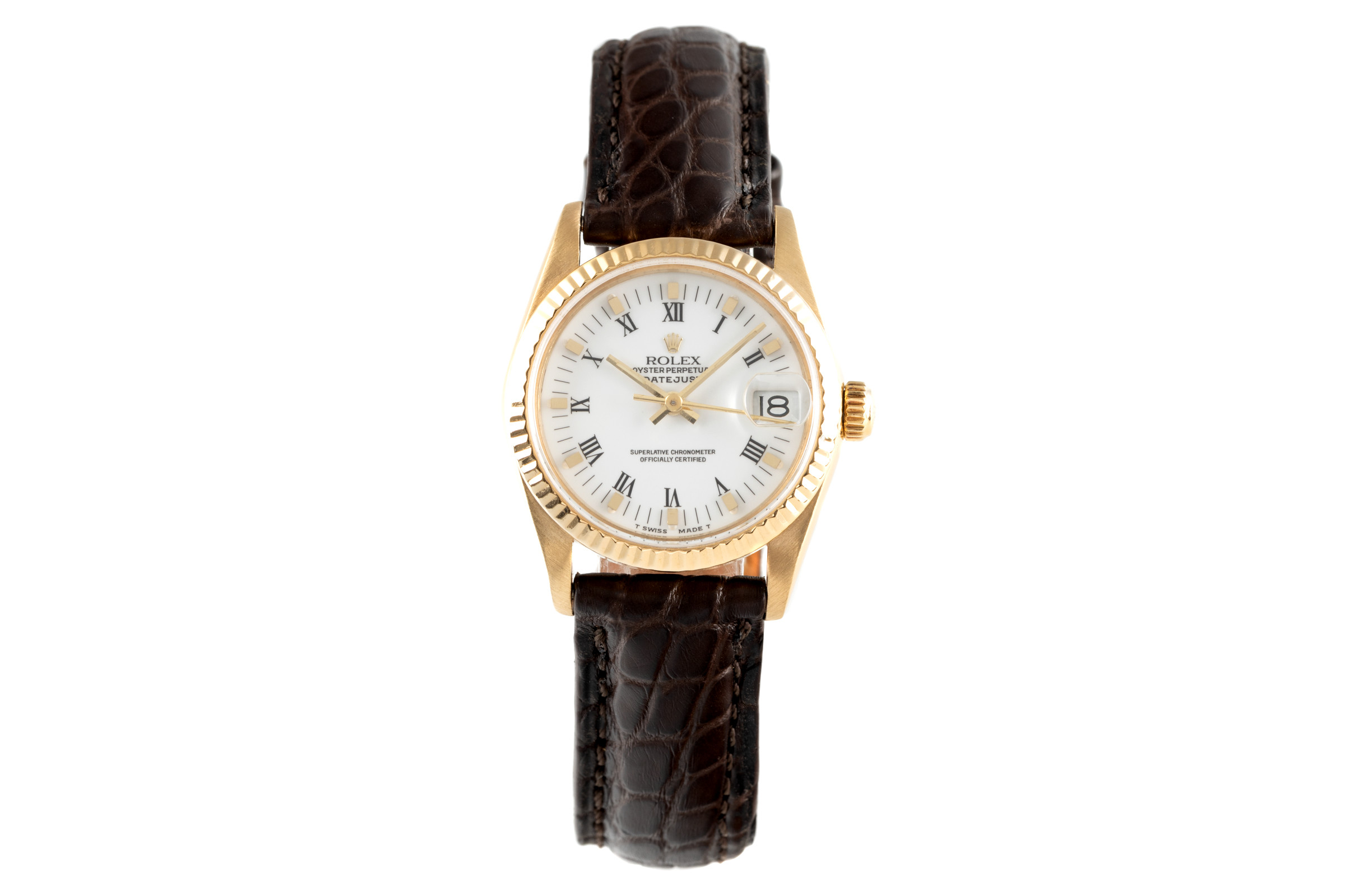 Rolex Datejust 18 ct gold automatic Kal. 2135 Ref. 68278