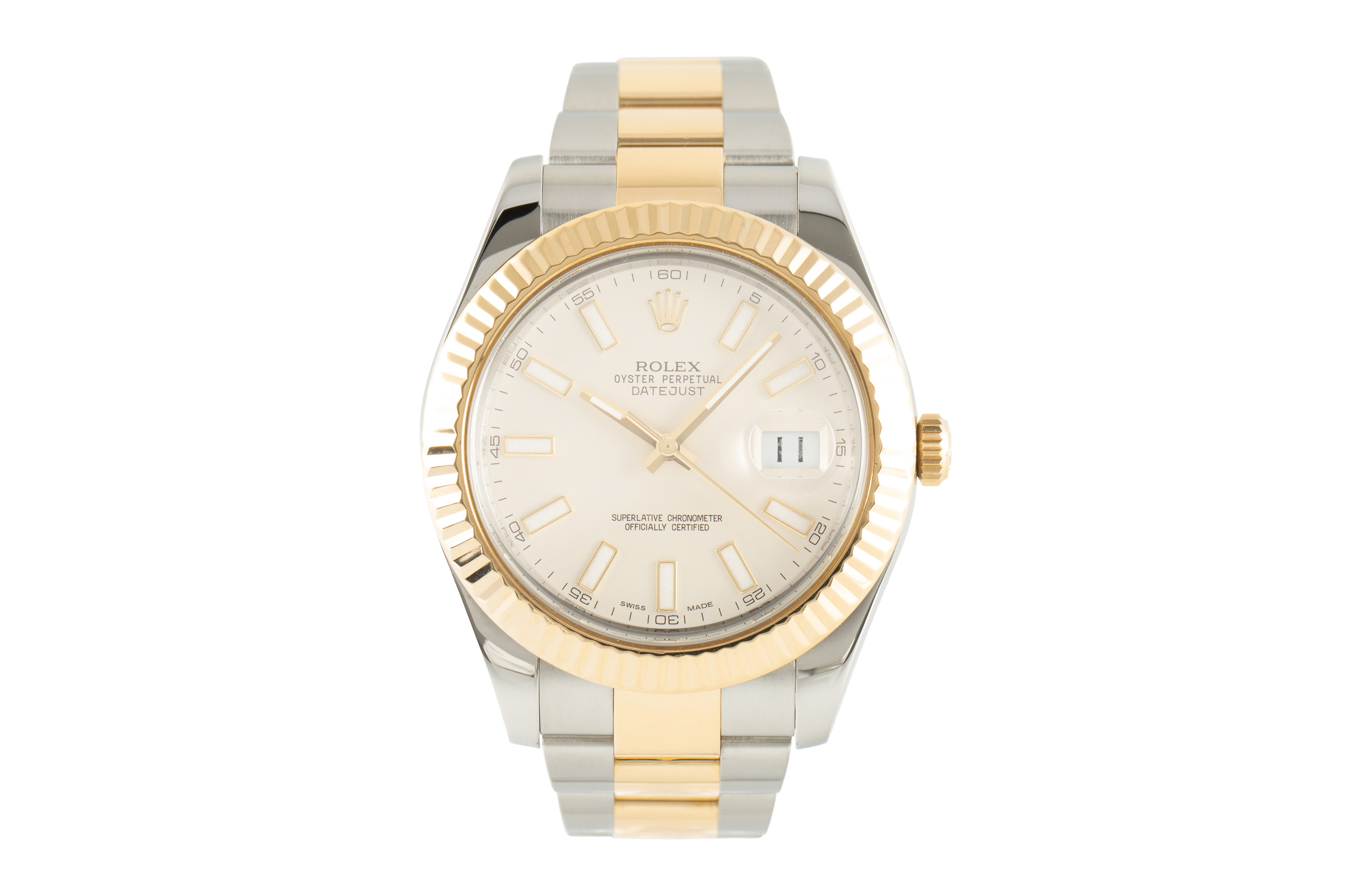 Rolex Datejust steel / gold automatic Kal. 3136 Ref. 116333