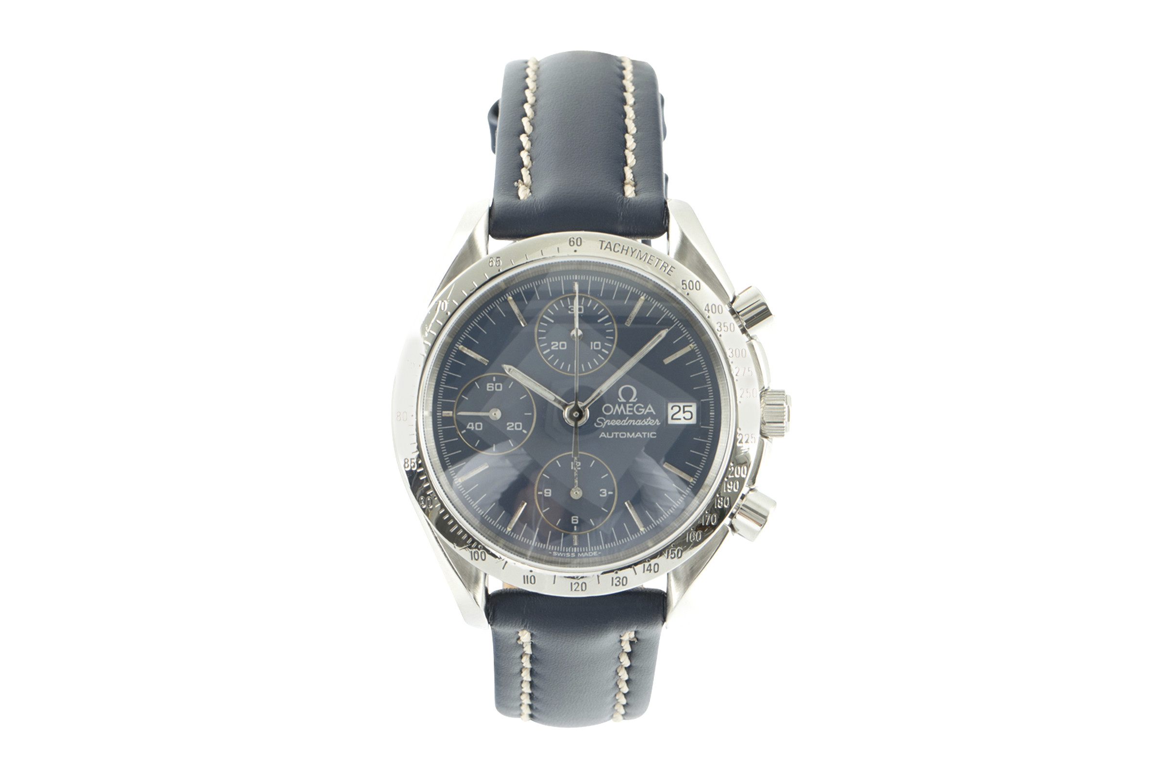 Omega Speedmaster chronograph steel automatic Kal. 1152 Ref. 3511.80, 175.0043, 375.0043