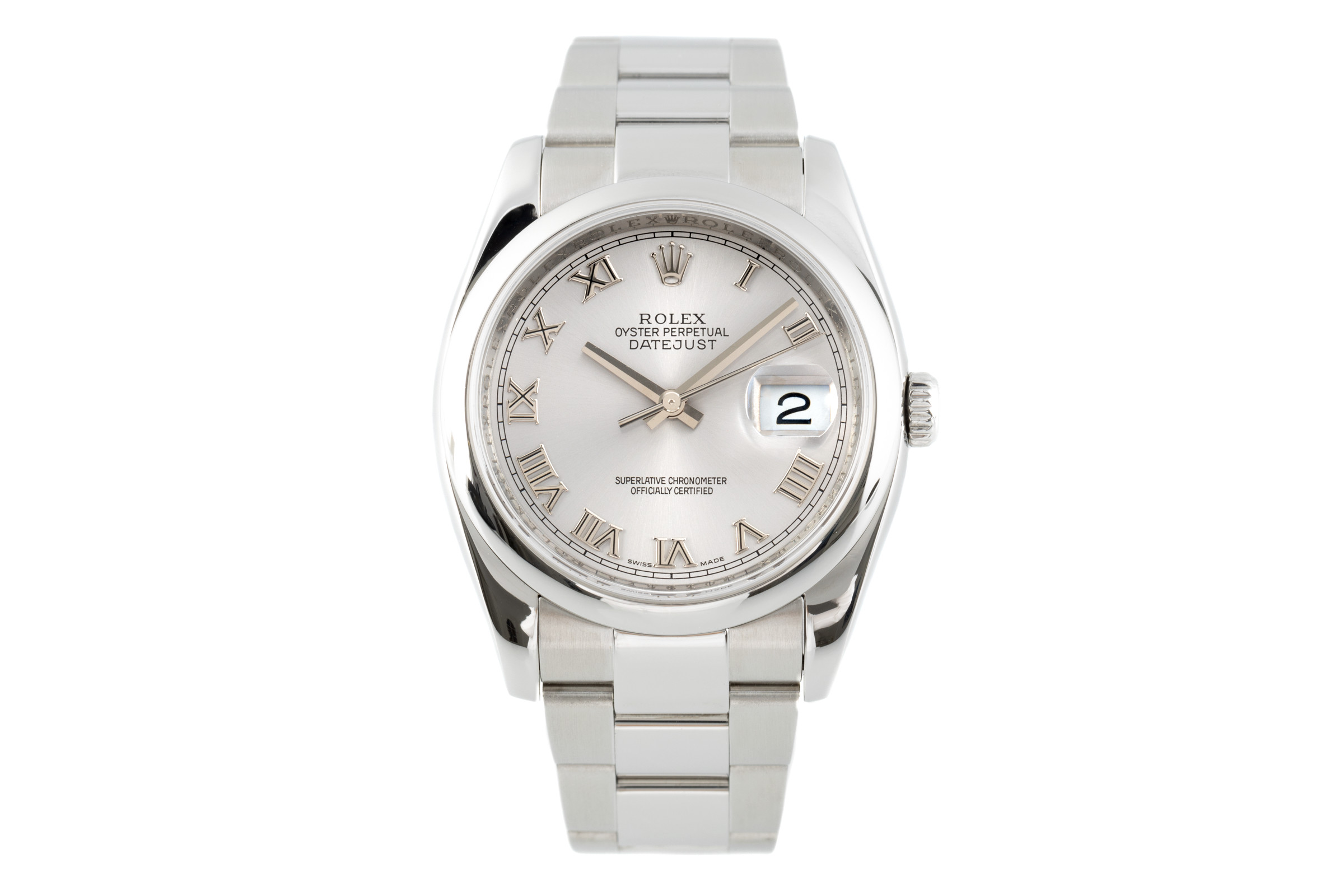 Rolex Datejust steel automatic Kal. 3135 Ref. 116200