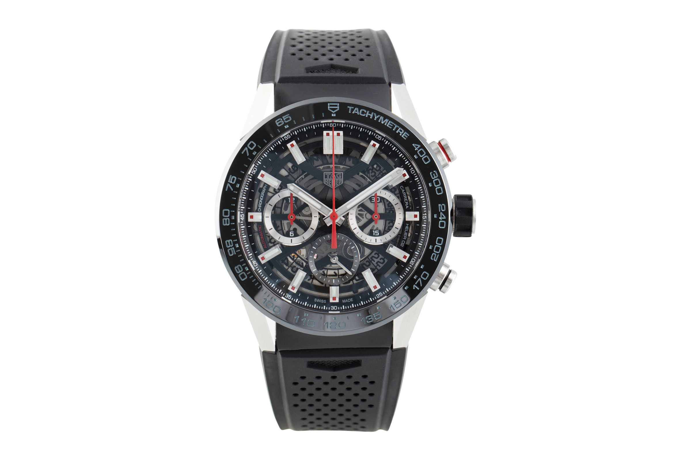 Tag Heuer Carrera chronograph steel / titanium automatic Kal. Heuer 02 Ref. CBG2A10