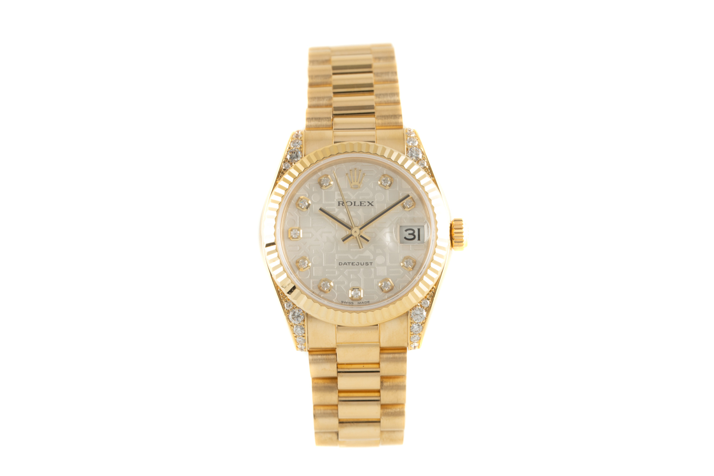 Rolex Datejust 18 ct gold automatic Kal. 2235 Ref. 178238