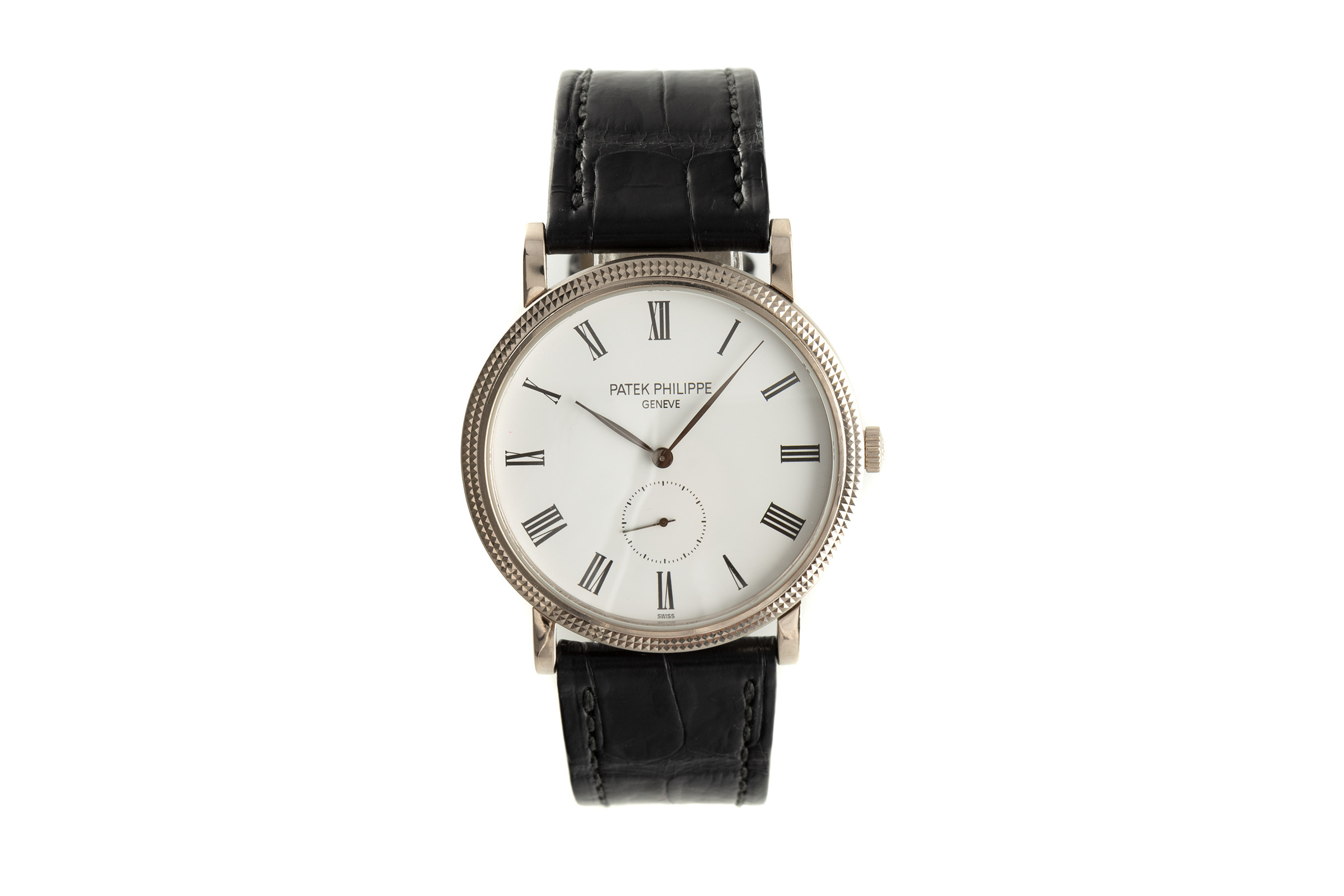 Patek Philippe Calatrava 18 ct white gold manual winding Kal. 215 Ref. 5119