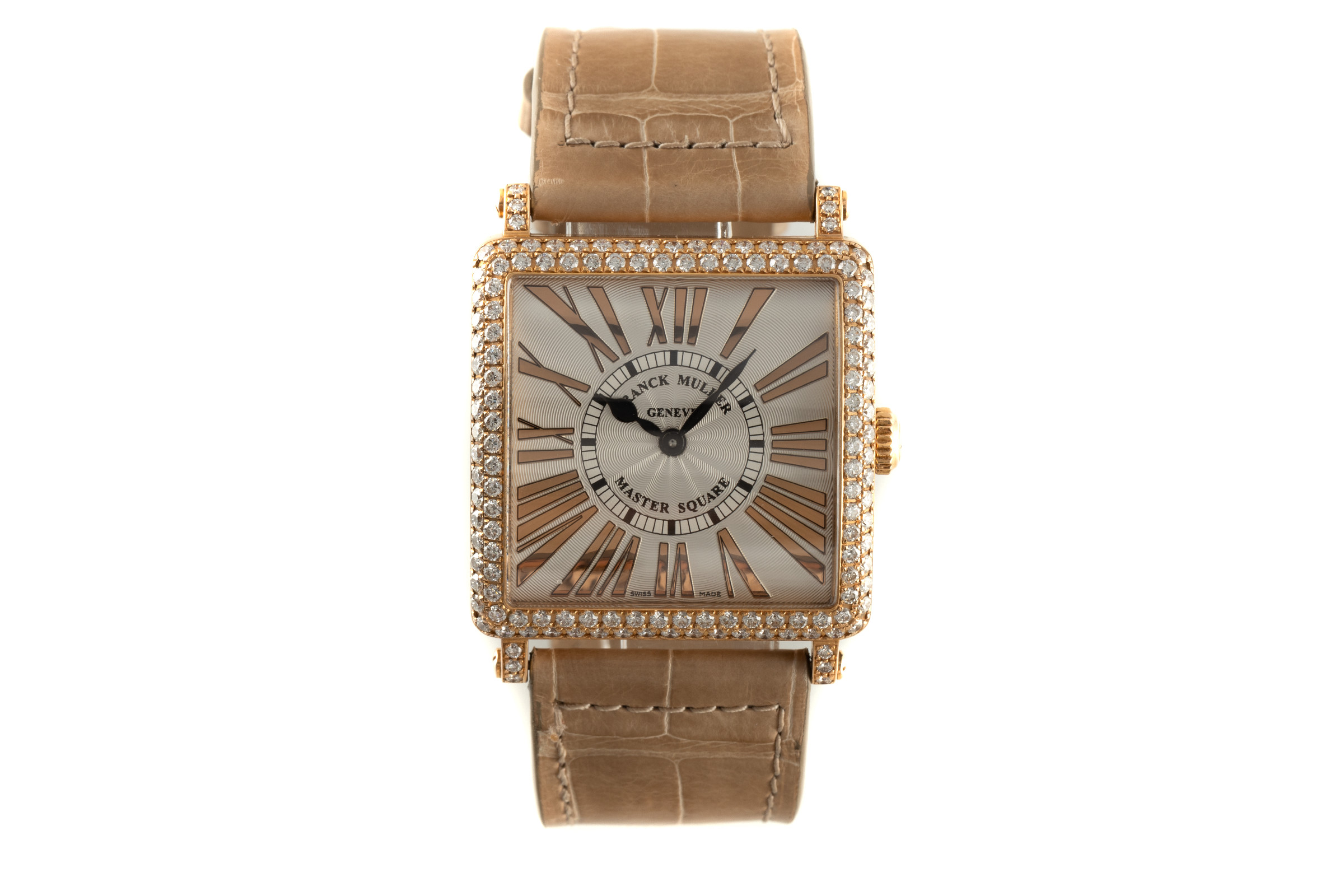 Franck Muller Master Square 18 ct gold quartz Ref. 6002MQZRD