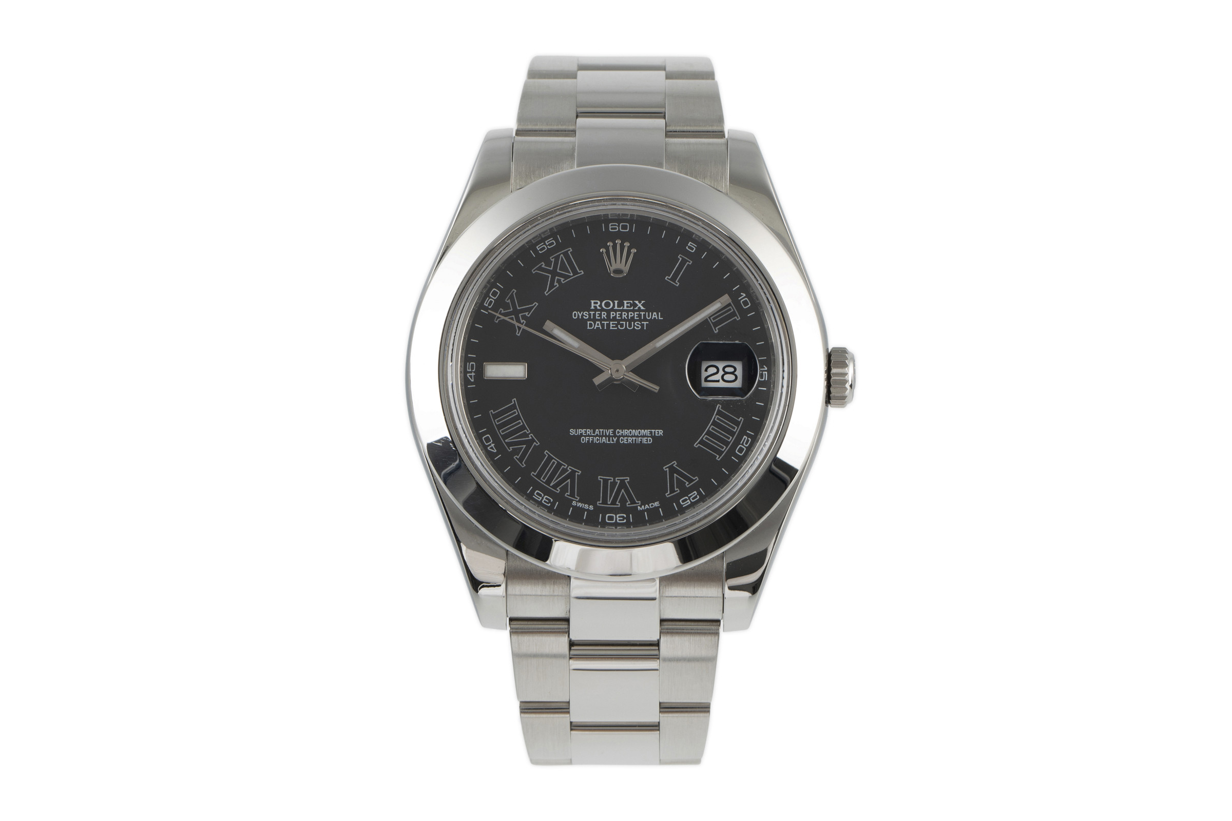 Rolex Datejust steel automatic Kal. 3136 Ref. 116300