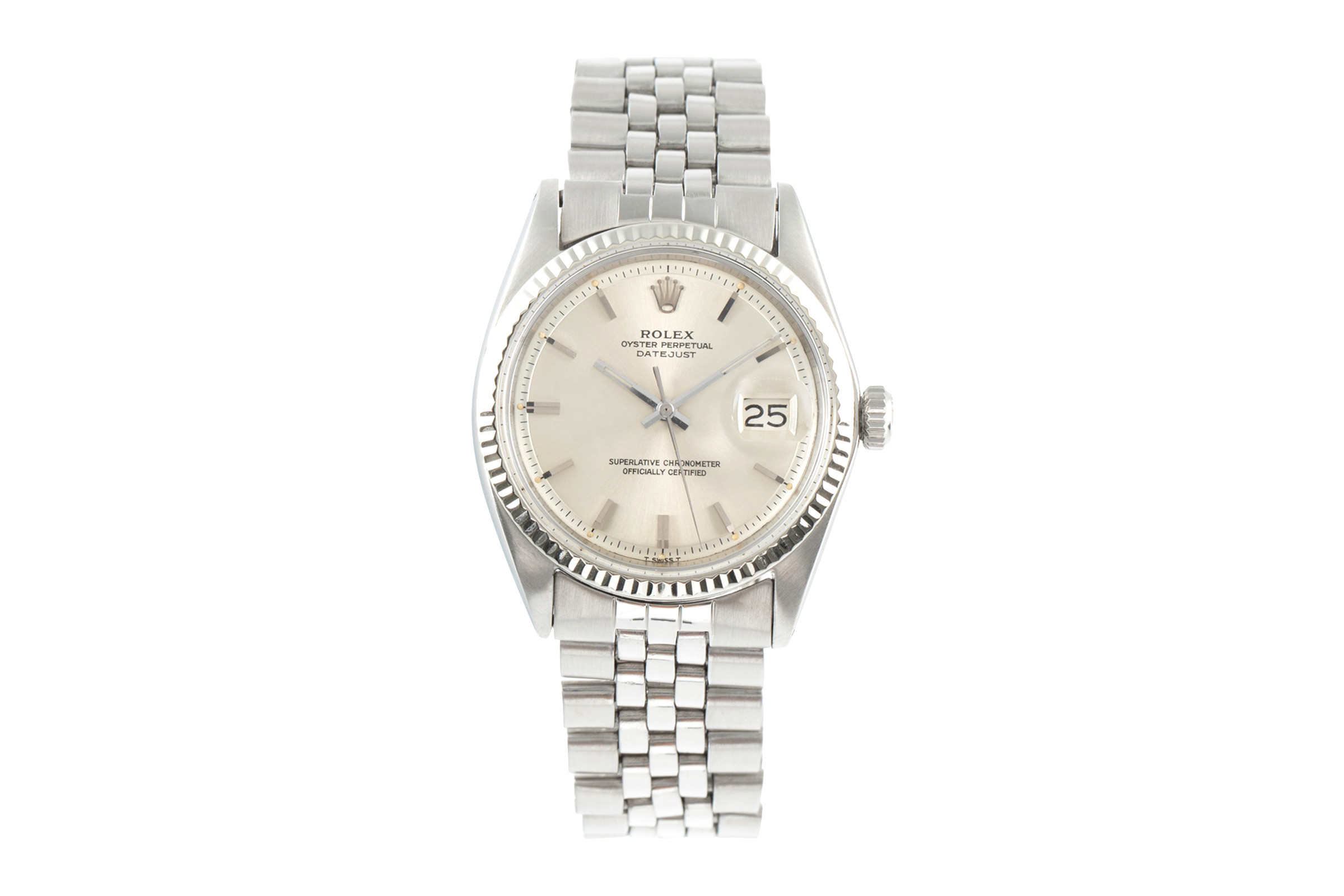 Rolex Datejust steel / white gold automatic Kal. 1570 Ref. 1601 VINTAGE