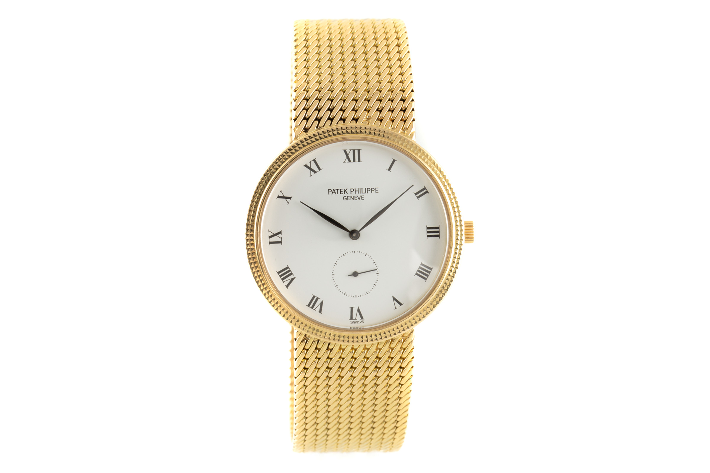 Patek Philippe Calatrava 18 ct gold manual winding Kal. 215 Ref. 3919/5