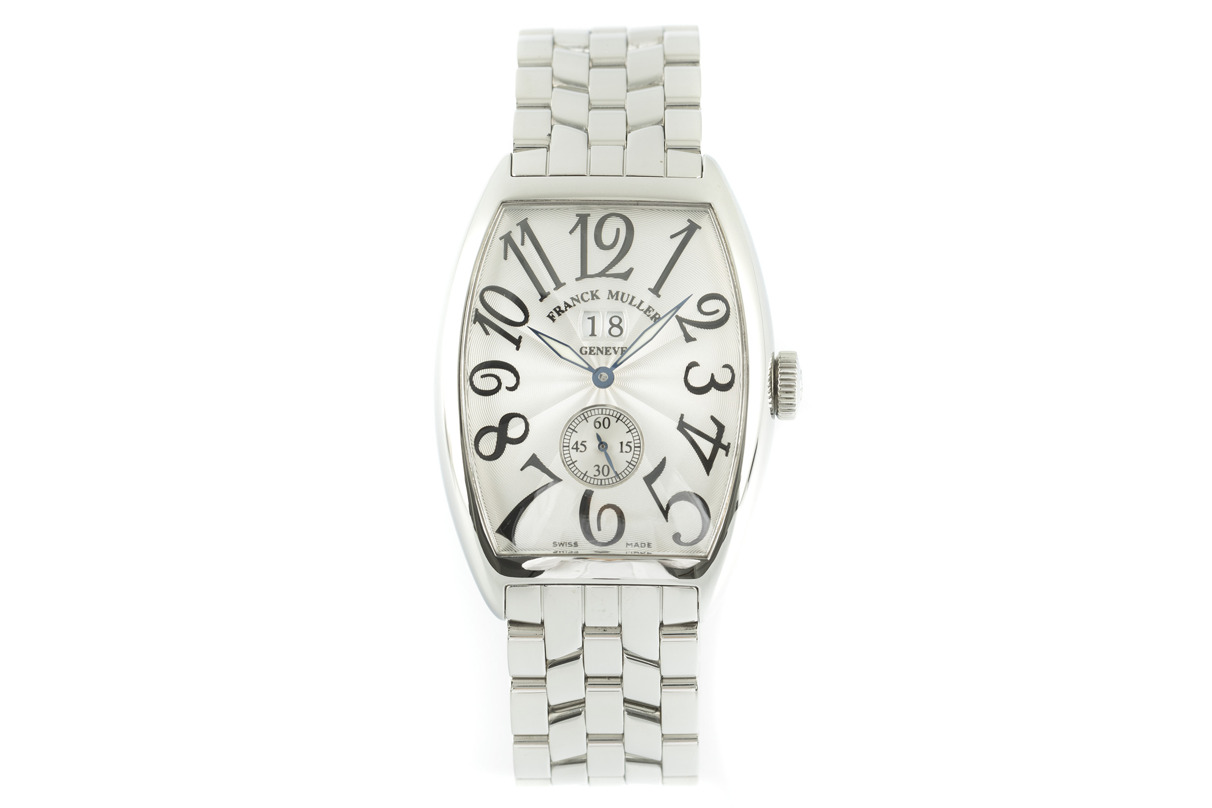 Franck Muller Curvex steel automatic Kal. 2800DD Ref. 6850S6GG