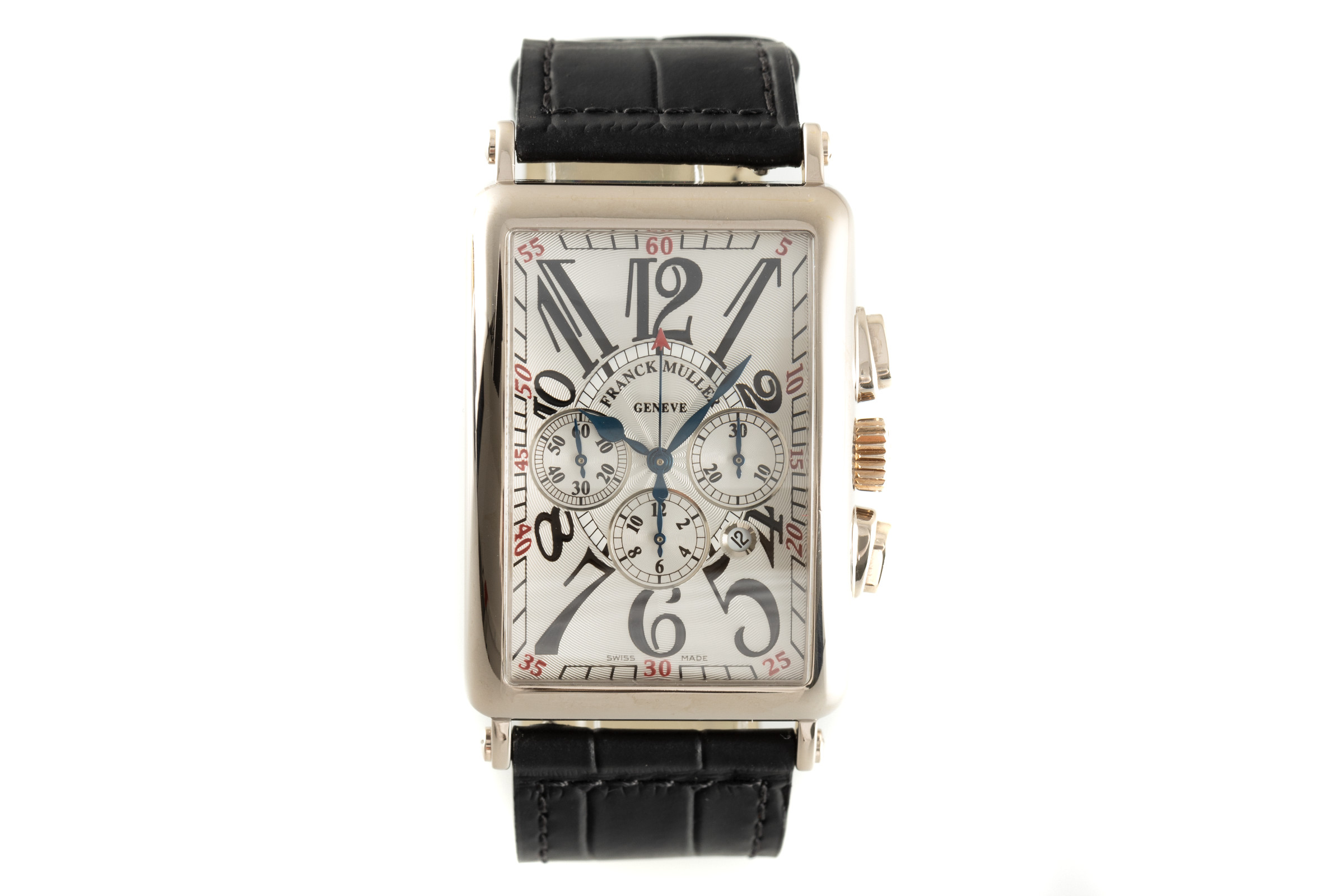 Franck Muller Long Island chronograph 18 ct white gold automatic Kal. FM2094-3 Ref. 1200 CC AT
