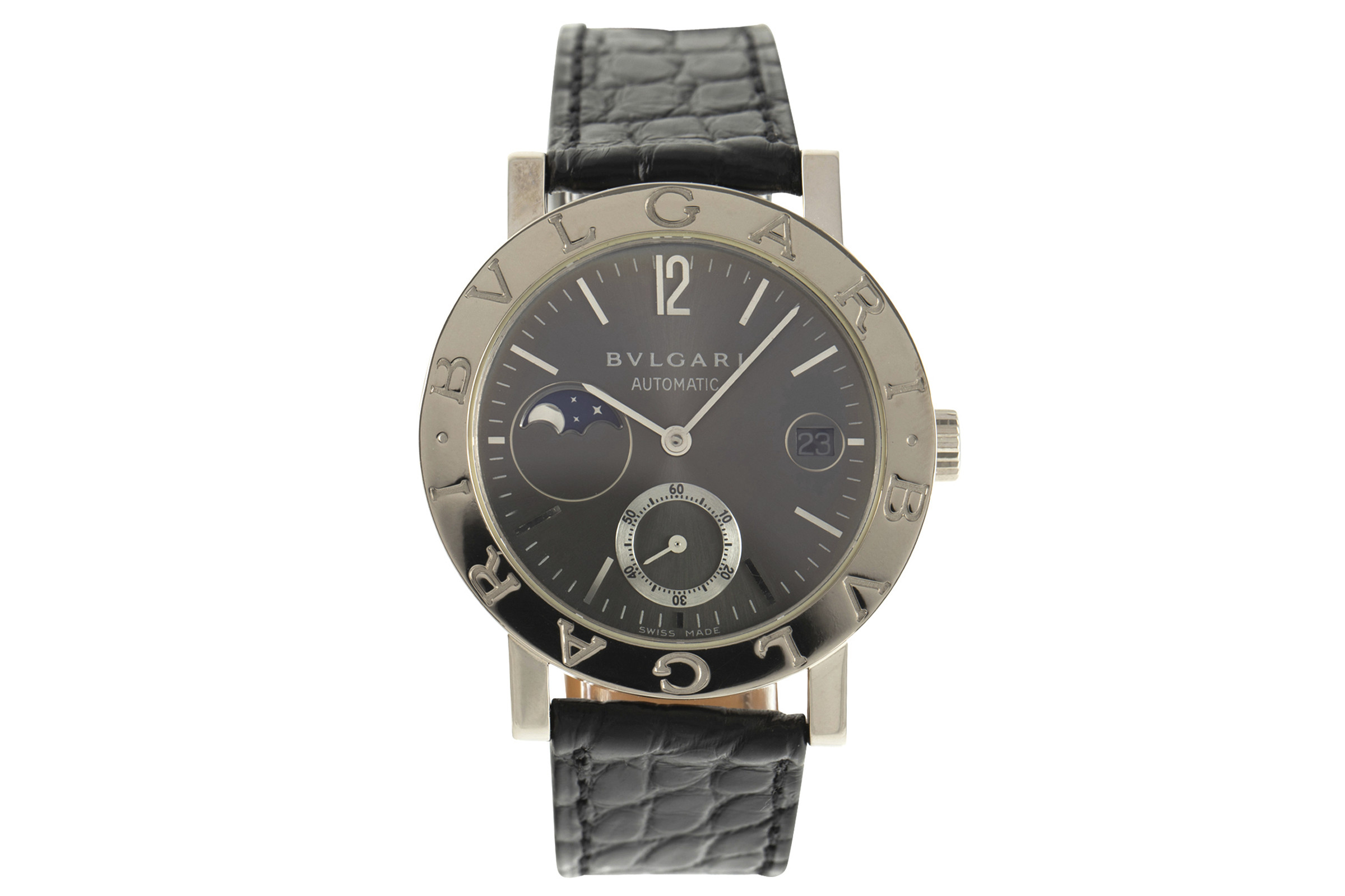 Bvlgari Bvlgari 18 ct white gold automatic Kal. L20TEET Ref. BBW 38 GLMP