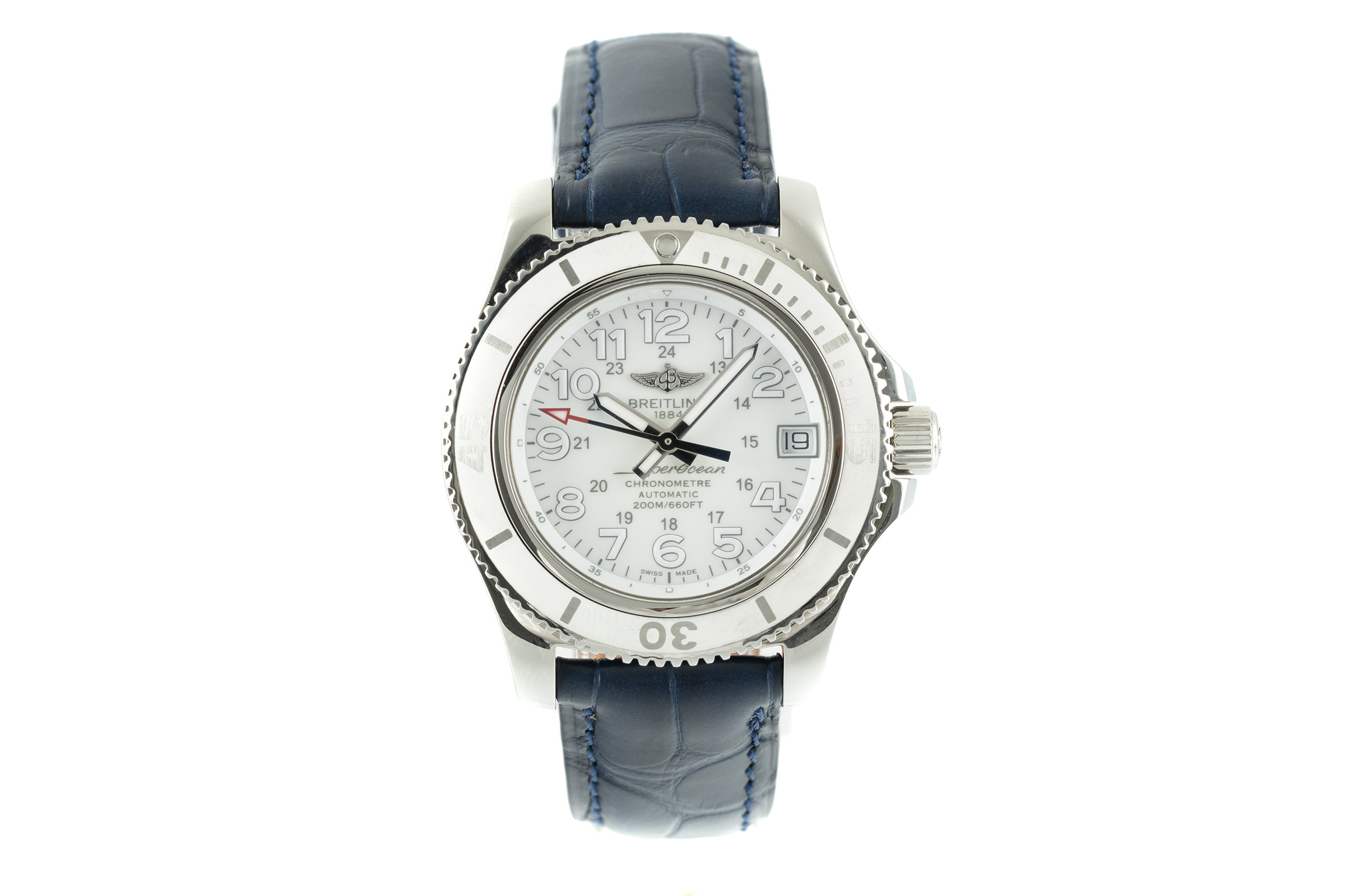 Breitling Superocean steel automatic Kal. B17 Ref. A17312