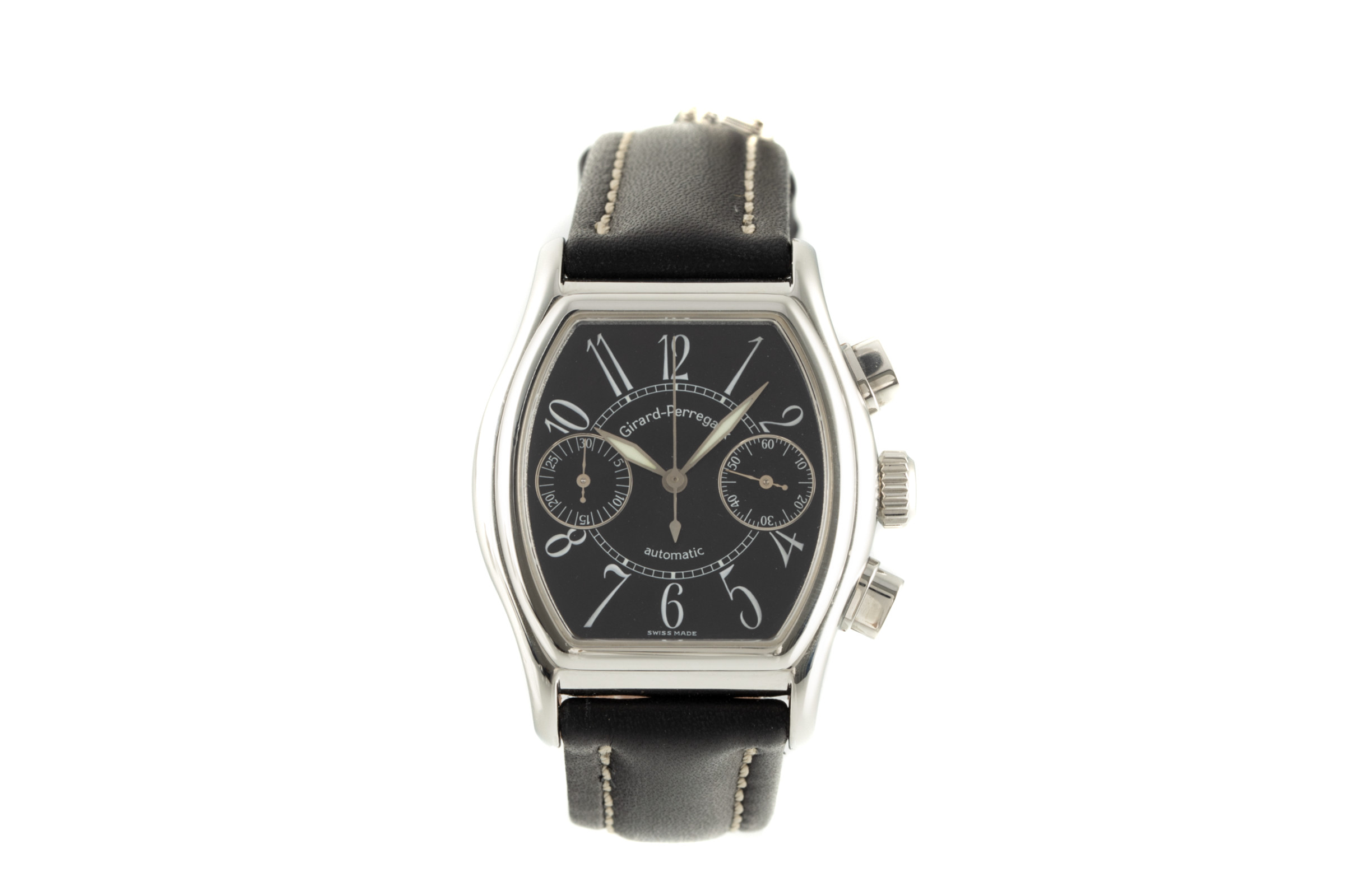 Girard Perregaux Richeville chronograph steel automatic Kal. 2280 Ref. 2750/6056A