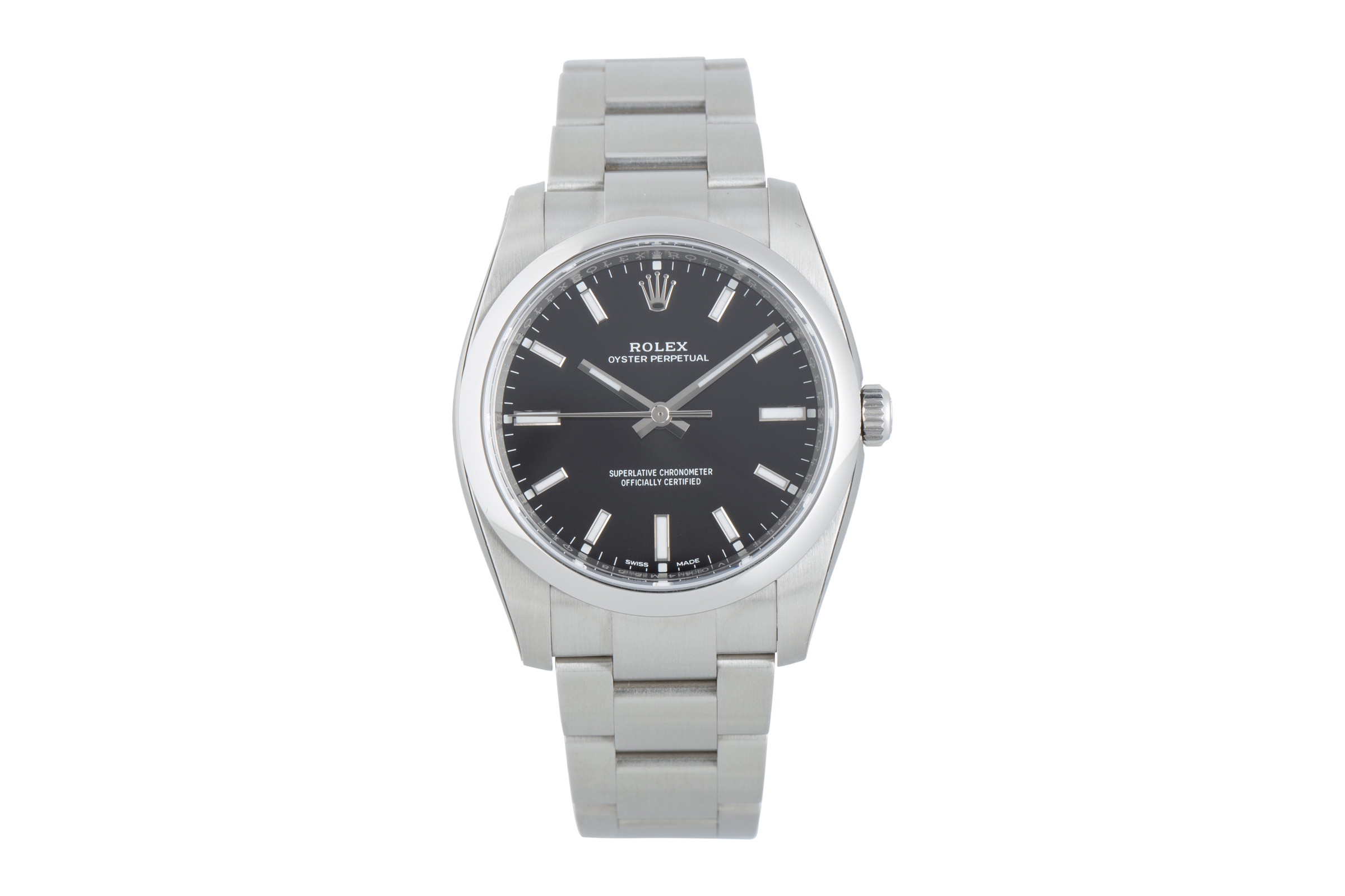 Rolex Oyster Perpetual steel automatic Kal. 3130 Ref. 114200