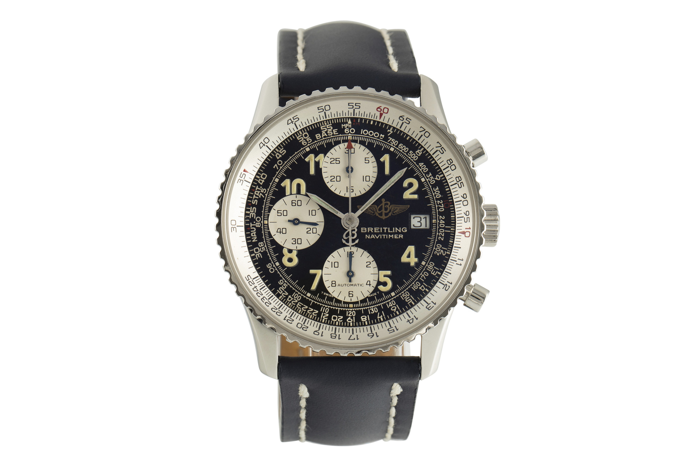 Breitling Navitimer chronograph steel automatic Kal. B13 Ref. A13022