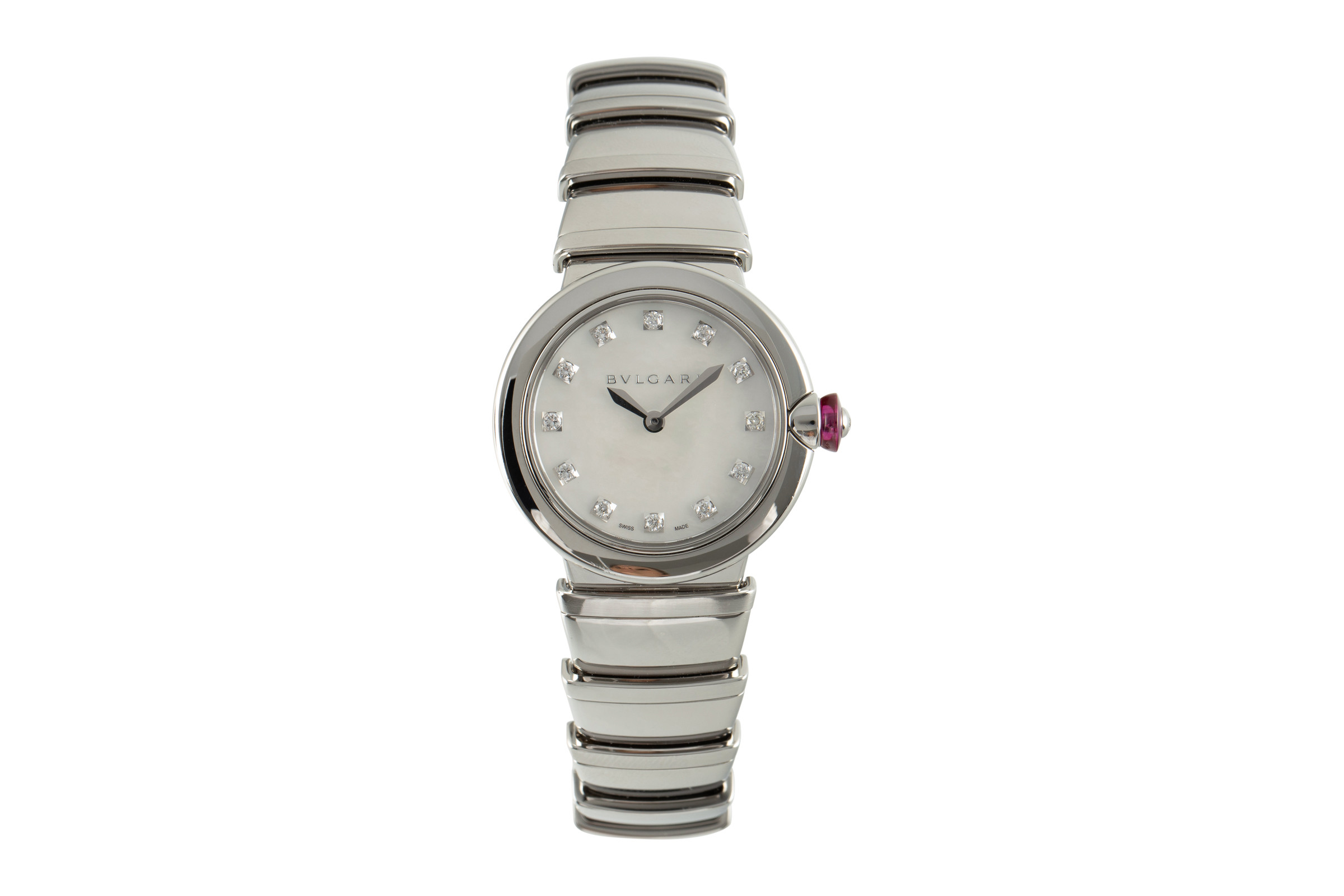 Bvlgari LVCEA steel quartz Ref. LU28S, 102196
