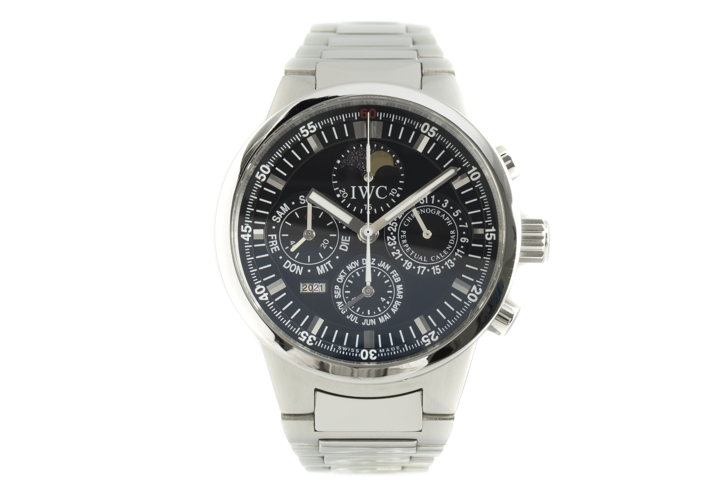 IWC GST chronograph steel automatic Kal. C.79261 Ref. 3756