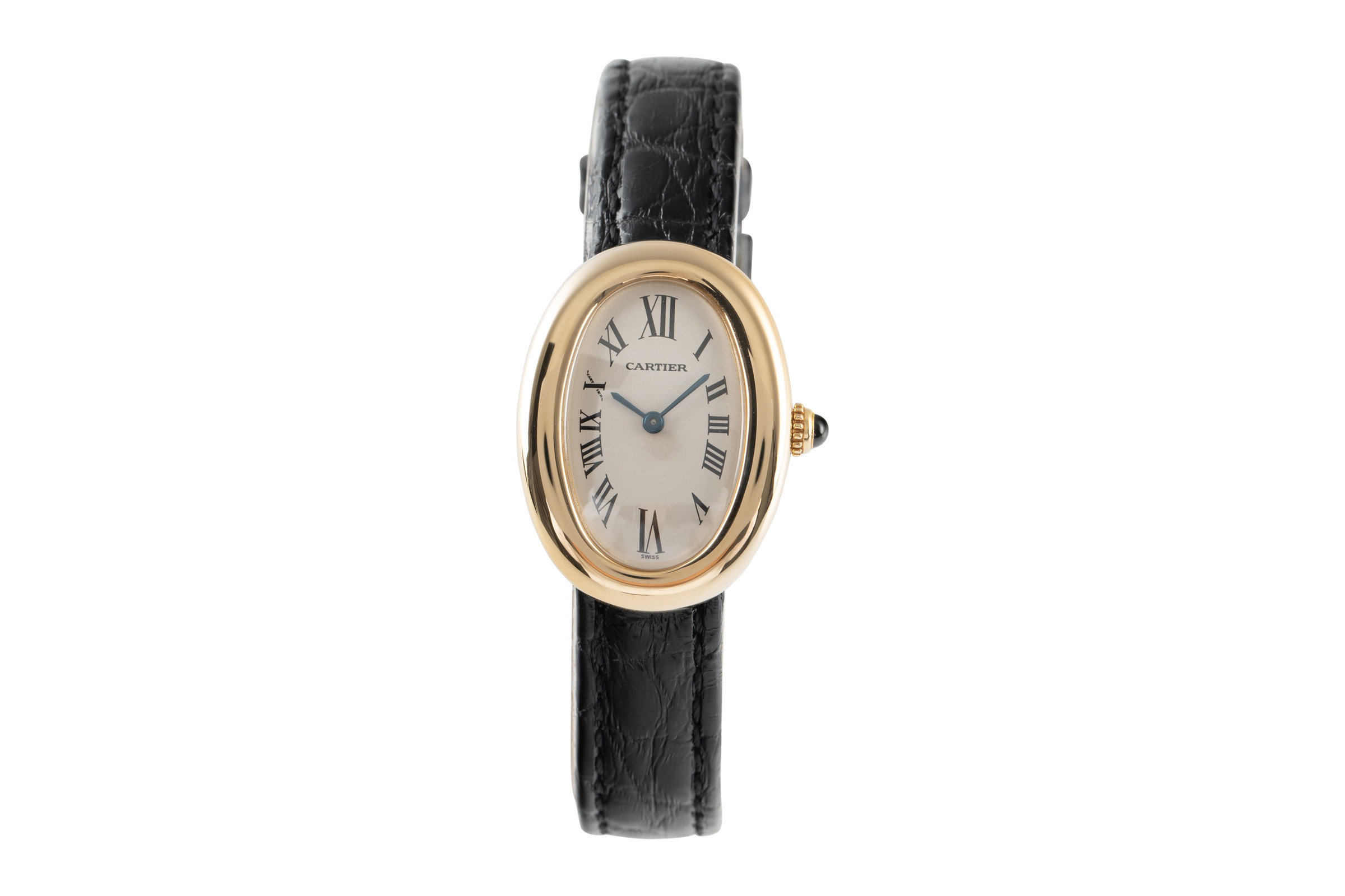 Cartier Baignoire 18 ct gold quartz Kal. 057 Ref. 1954