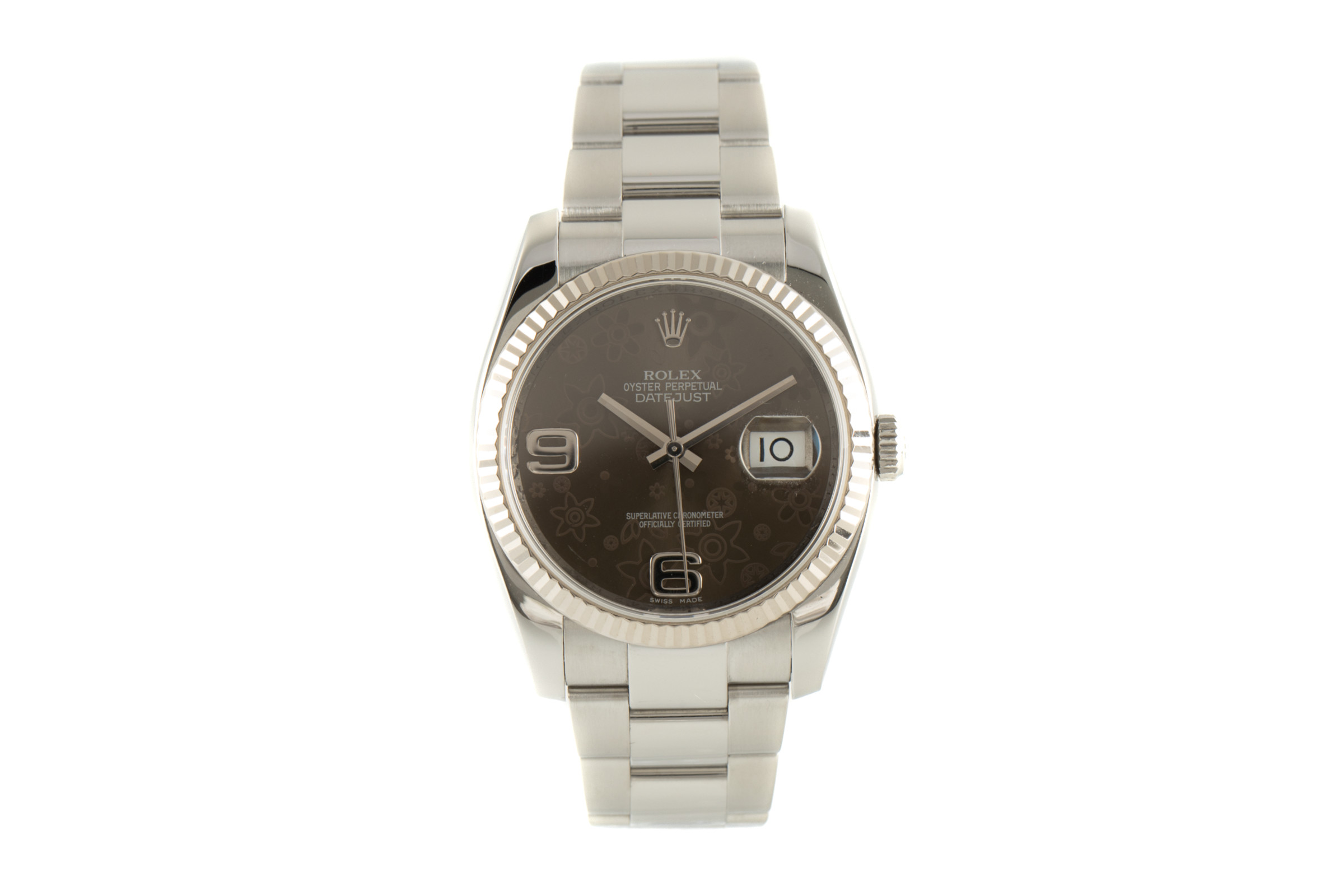 Rolex Datejust steel / white gold automatic Kal. 3135 Ref. 116234