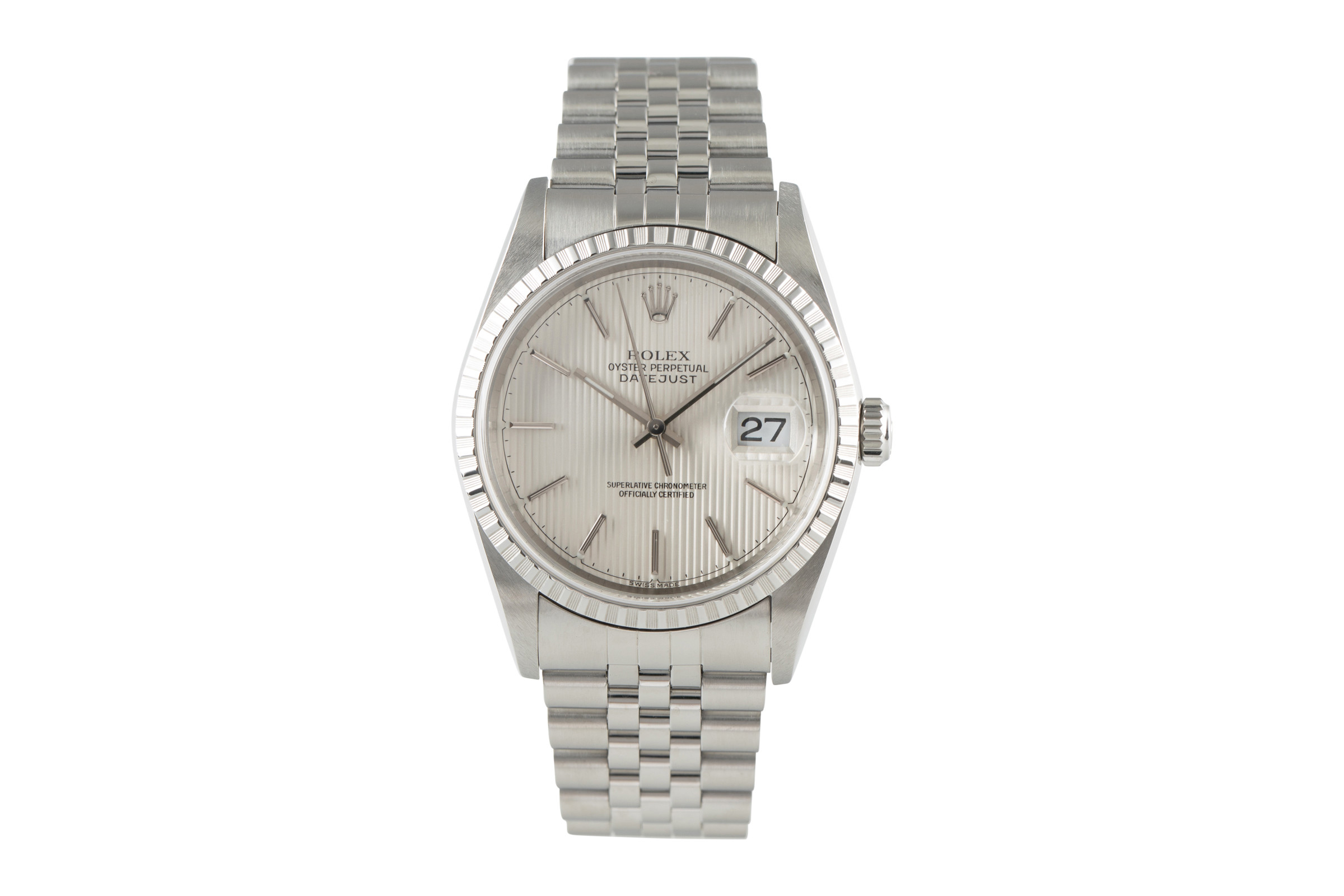 Rolex Datejust steel automatic Kal. 3135 Ref. 16220