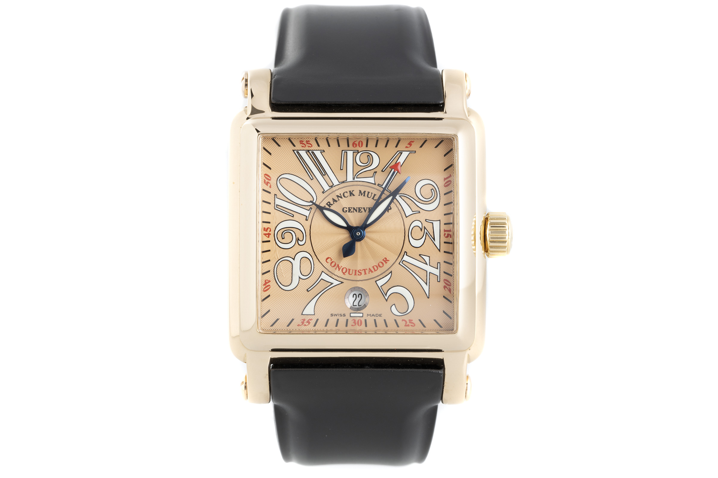 Franck Muller Conquistador 18 ct red gold automatic Kal. 2800 SC Ref. 10000SC