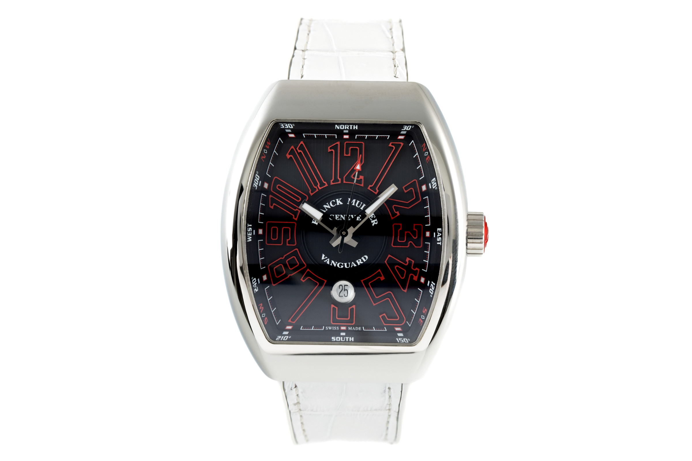 Franck Muller Vanguard steel automatic Ref. V45SCDT