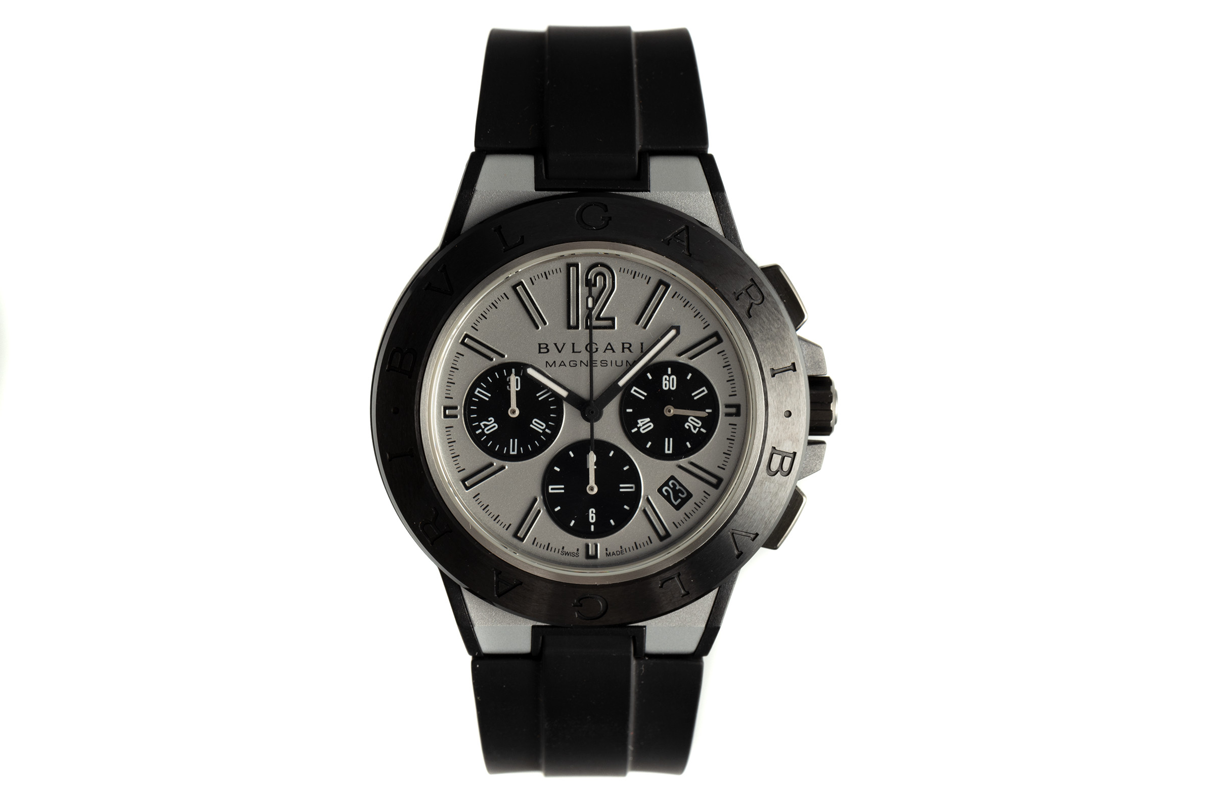 Bvlgari Diagono chronograph magnesium automatic Kal. 080TEEL Ref. DG42SMCCH