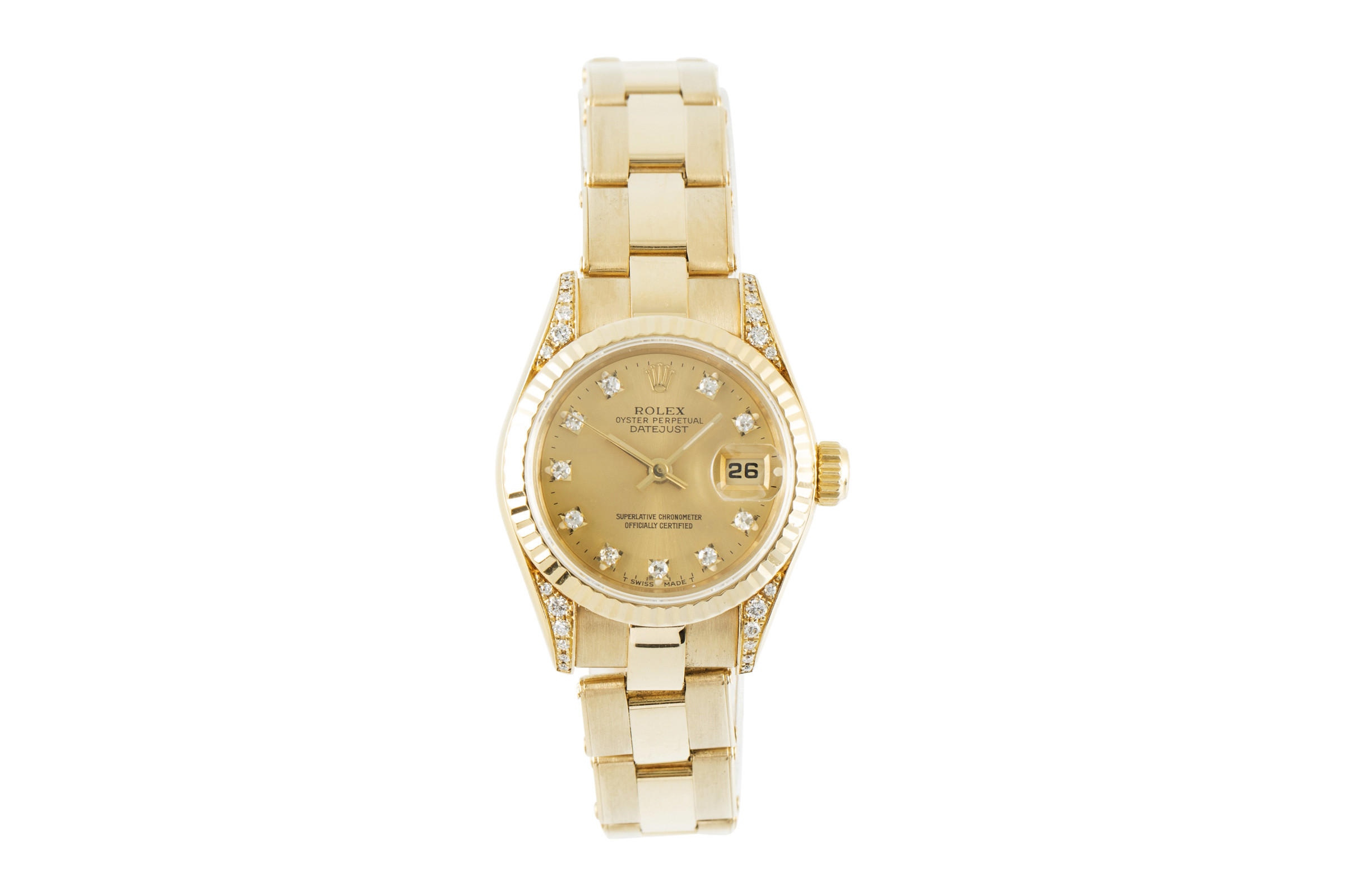 Rolex Datejust 18 ct gold automatic Kal. 2135 Ref. 69238