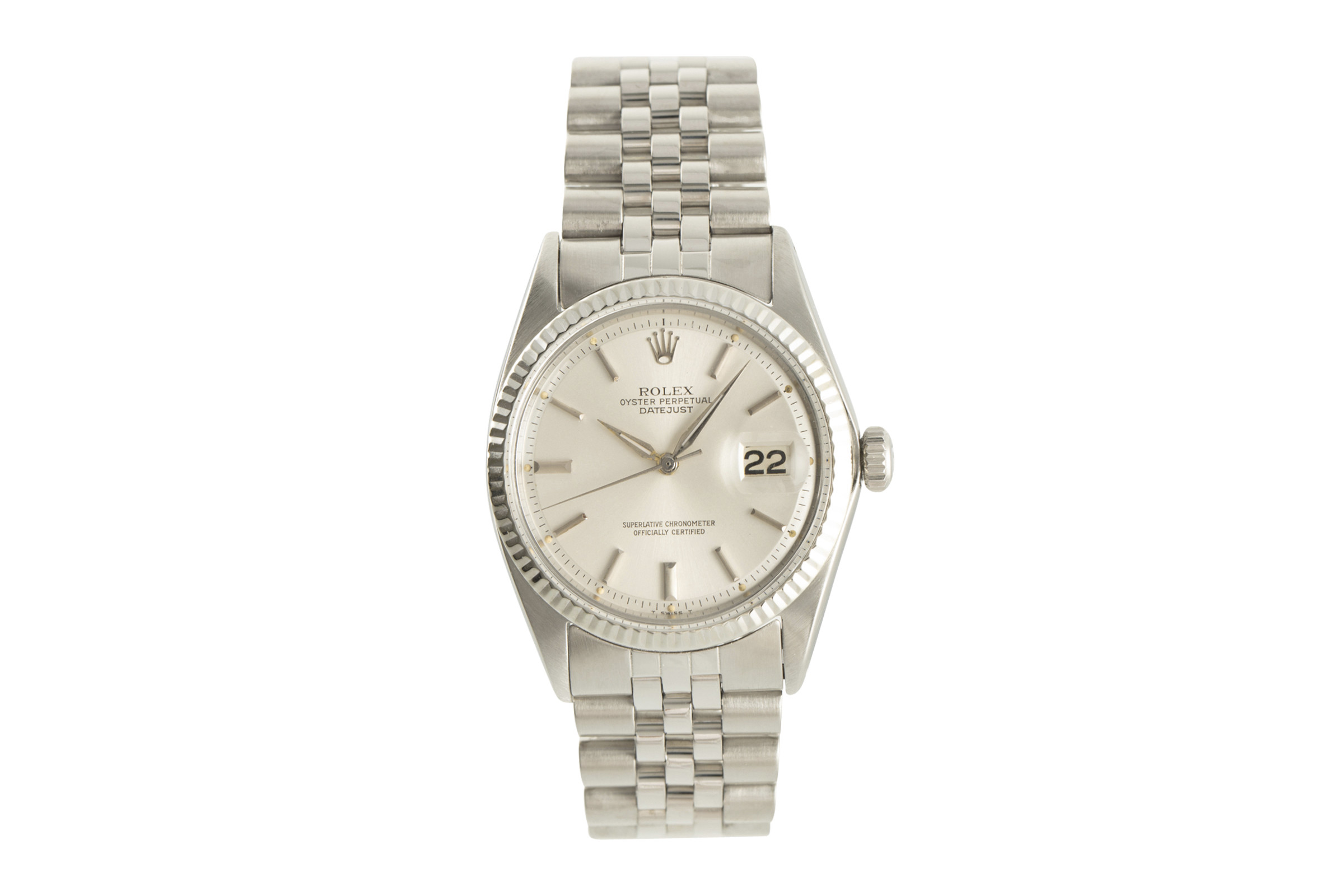 Rolex Datejust steel / white gold automatic Kal. 1560 Ref. 1601