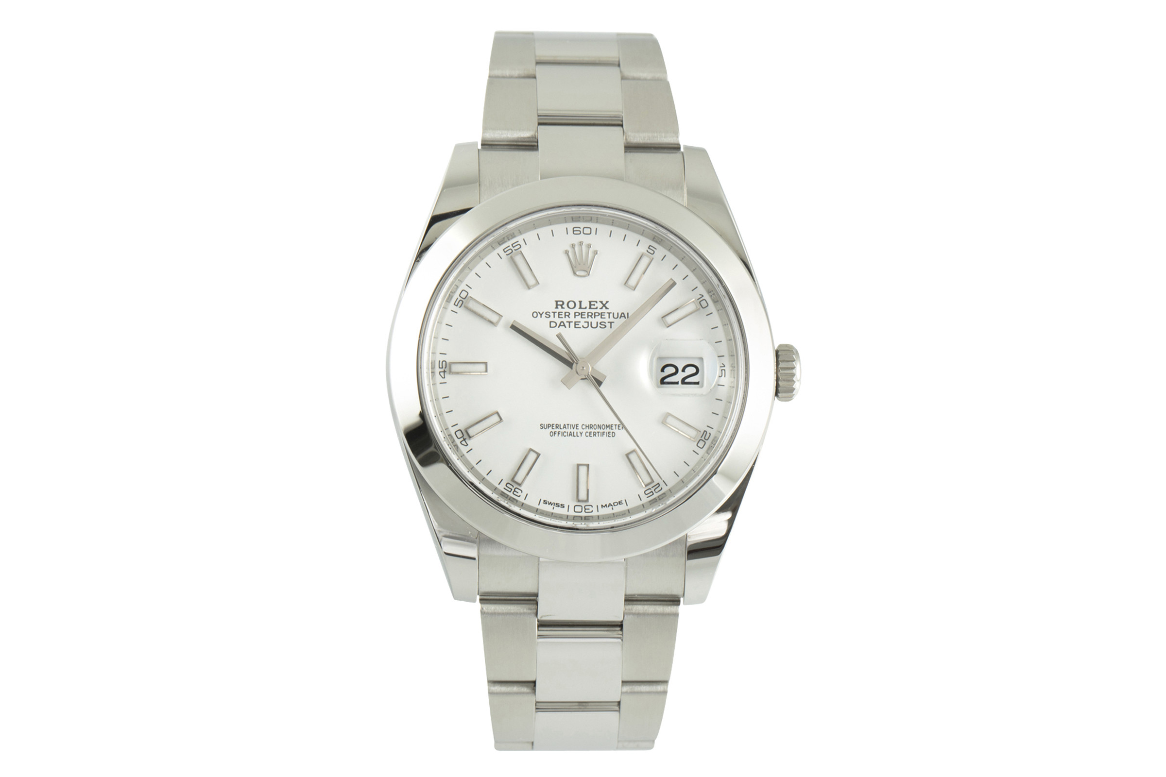Rolex Datejust steel automatic Kal. 3235 Ref. 126300