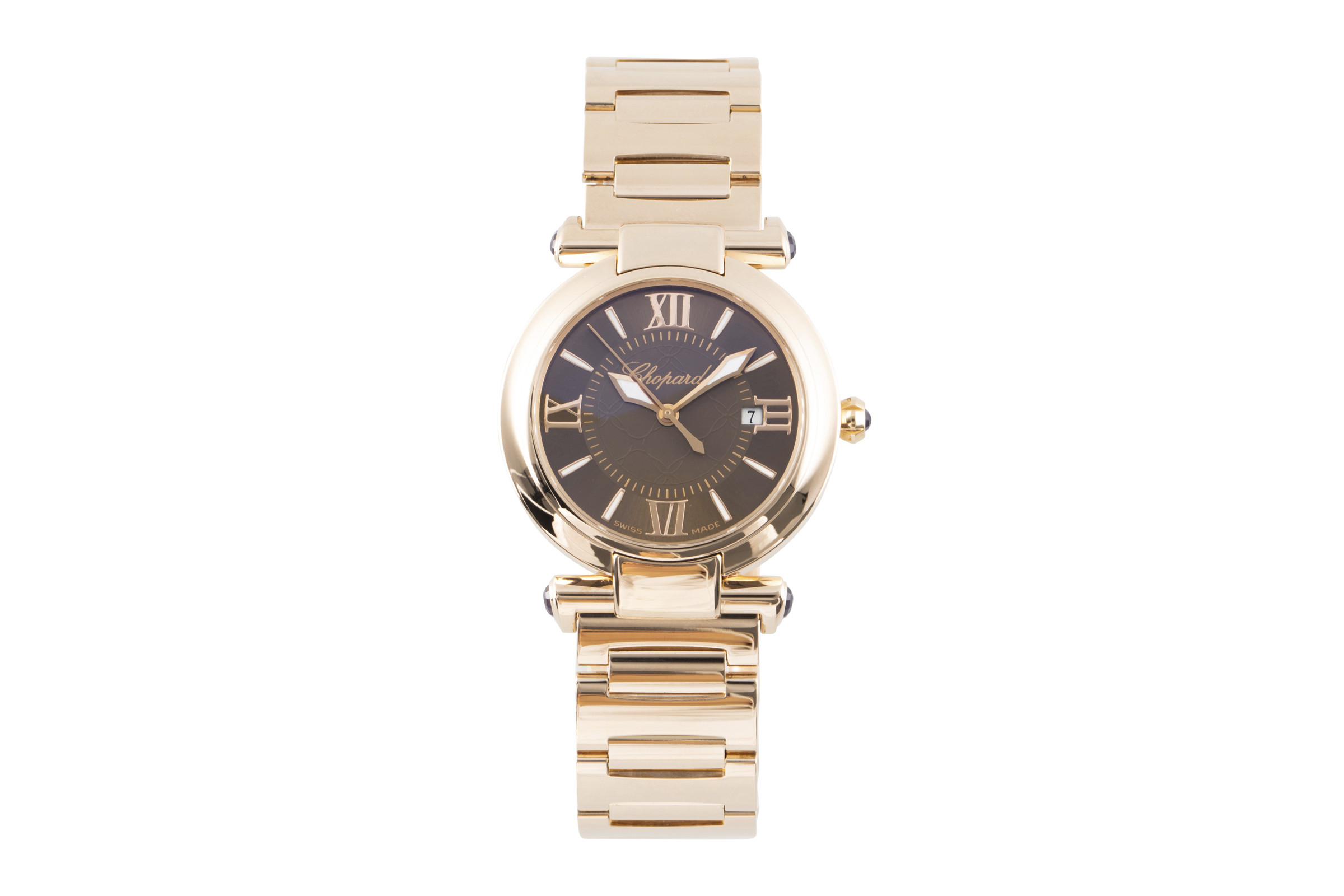 Chopard Imperiale 18 ct red gold quartz Ref. 384238-5006