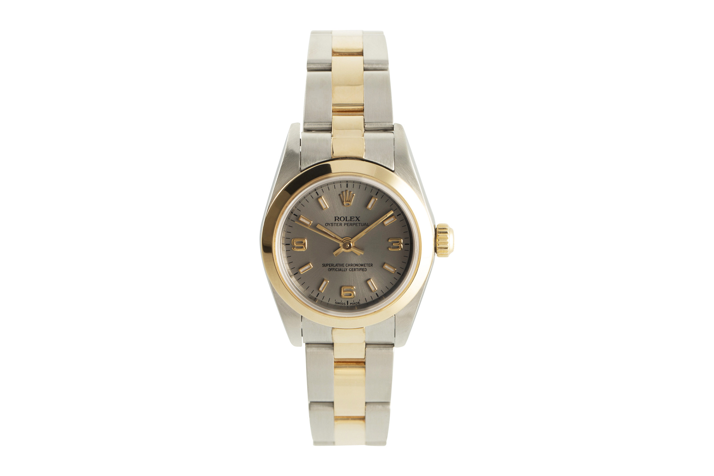 Rolex Oyster Perpetual steel / gold automatic Kal. 2230 Ref. 76183