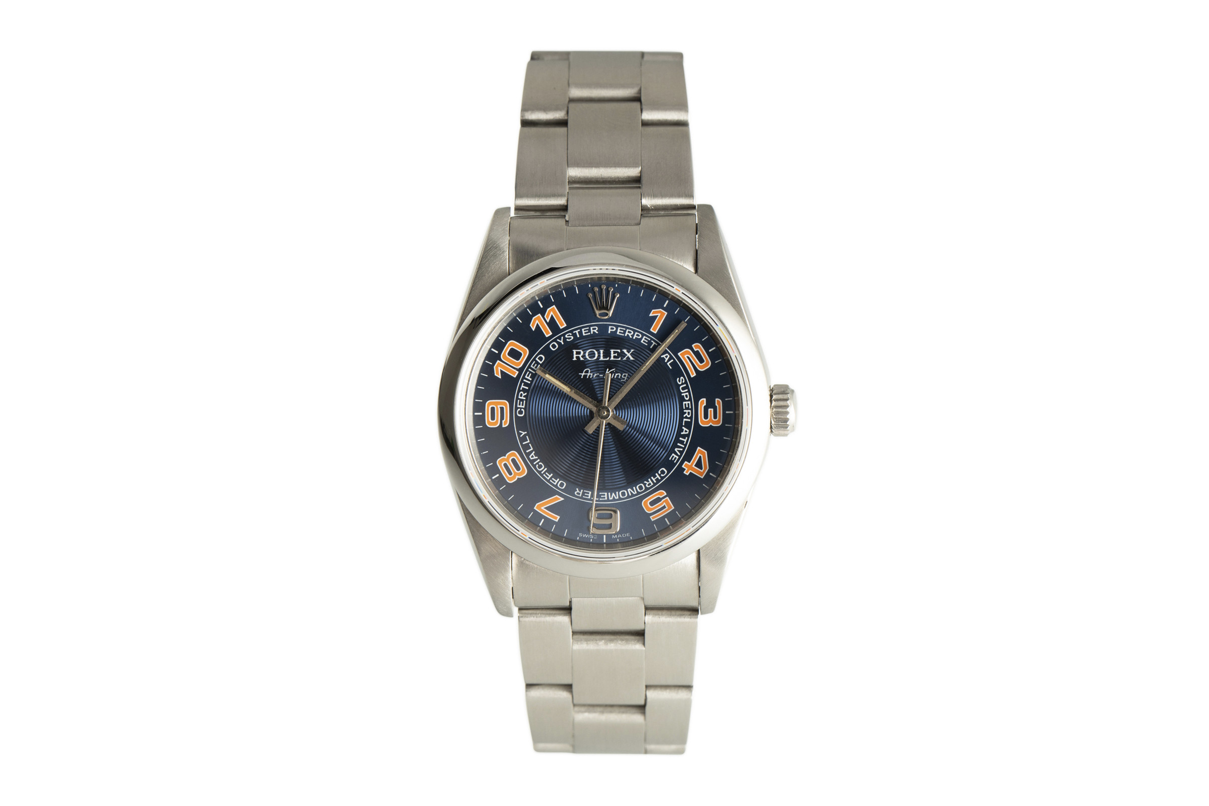 Rolex Air King steel automatic Kal. 3000 Ref. 14000