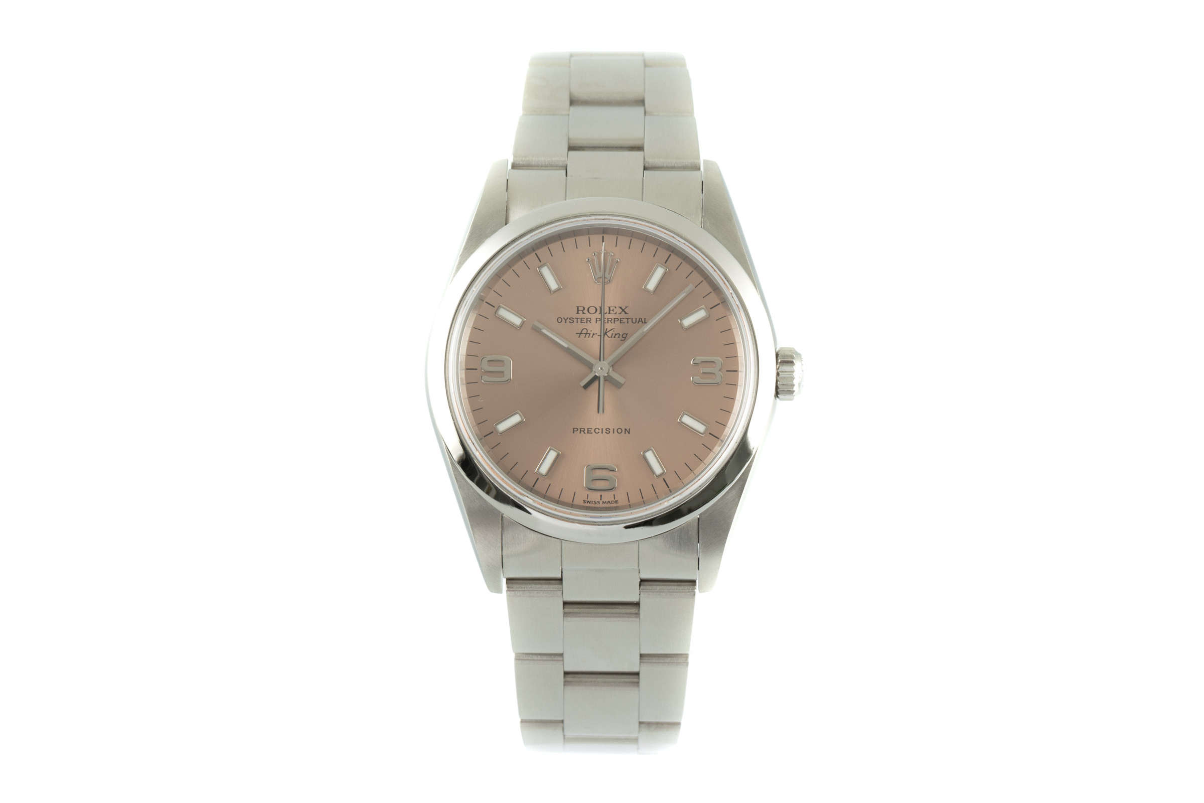 Rolex Air King steel automatic Kal. 3130 Ref. 14000M