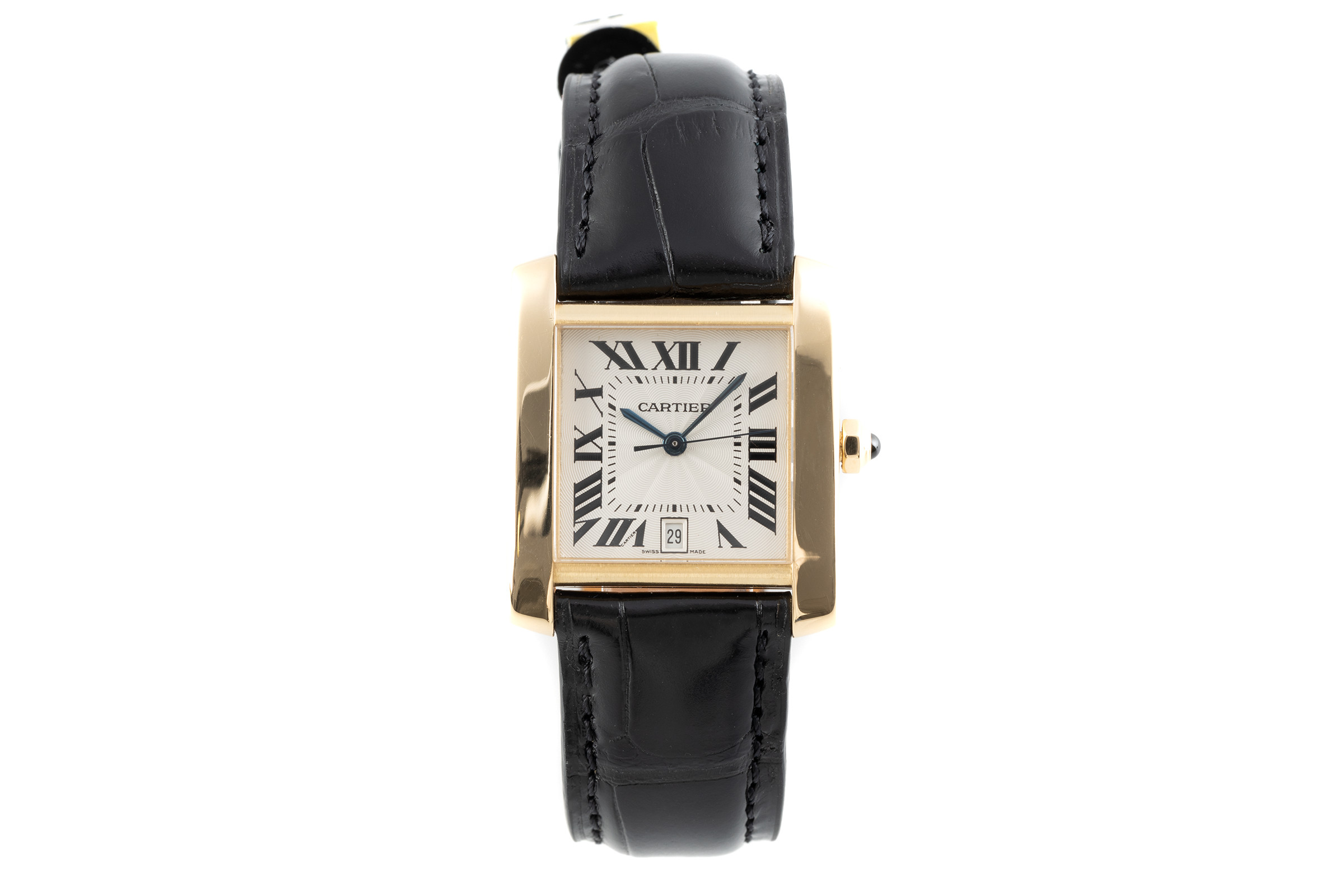 Cartier Tank Francaise 18 ct gold automatic Kal. 120 Ref. 1840