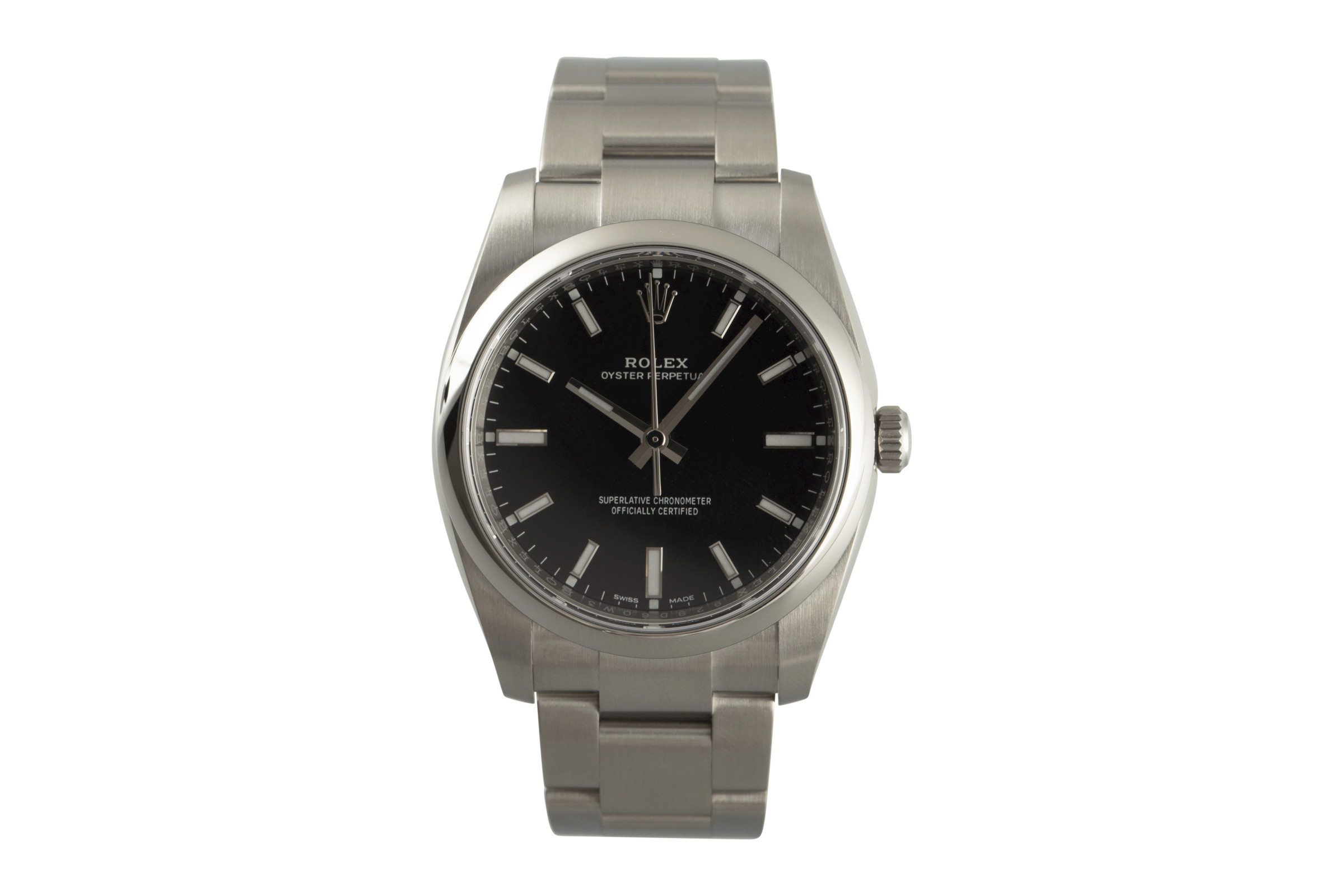 Rolex Oyster Perpetual steel automatic Kal. 3130 Ref. 114200