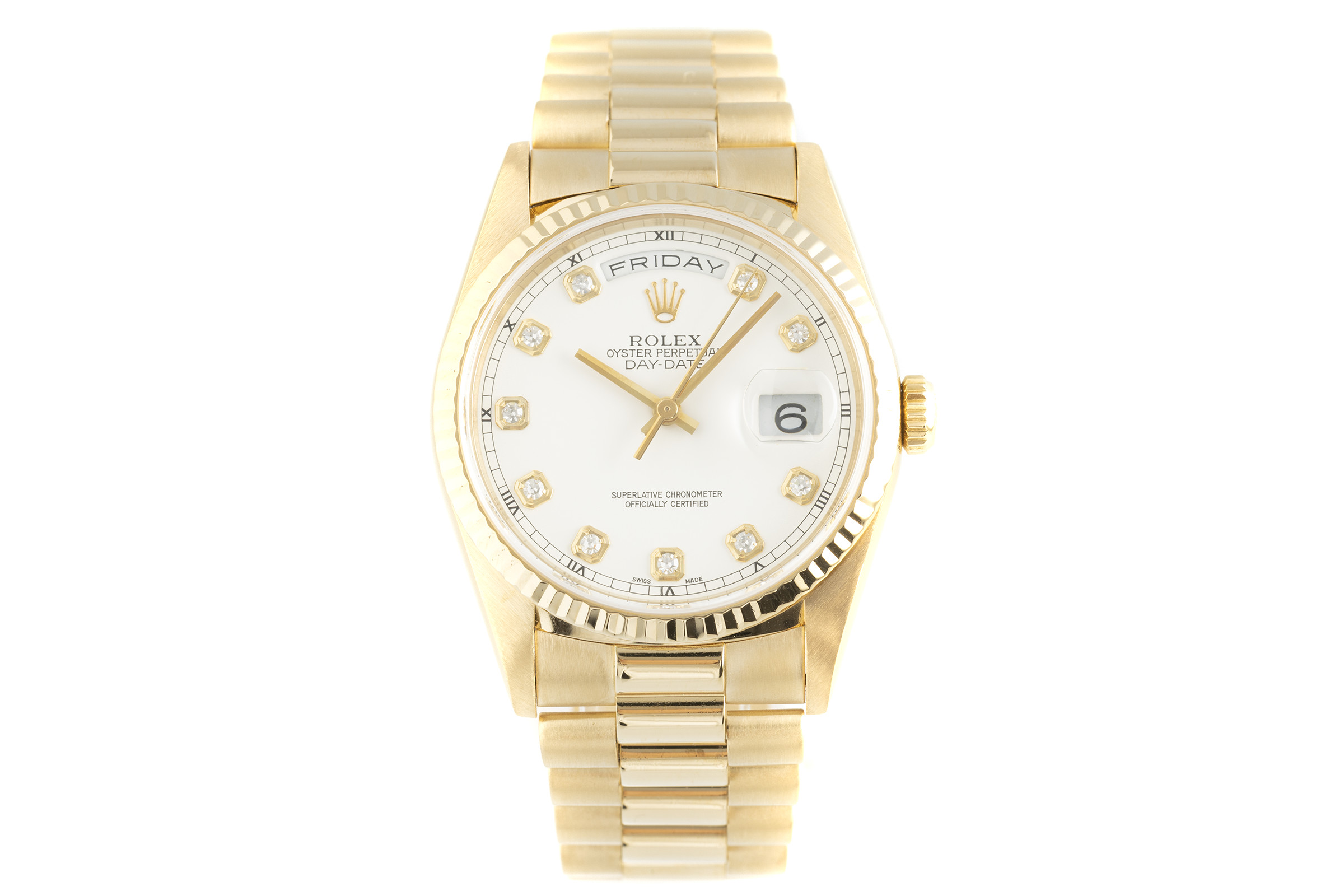 Rolex Day-Date 18 ct gold automatic Kal. 3135 Ref. 18238