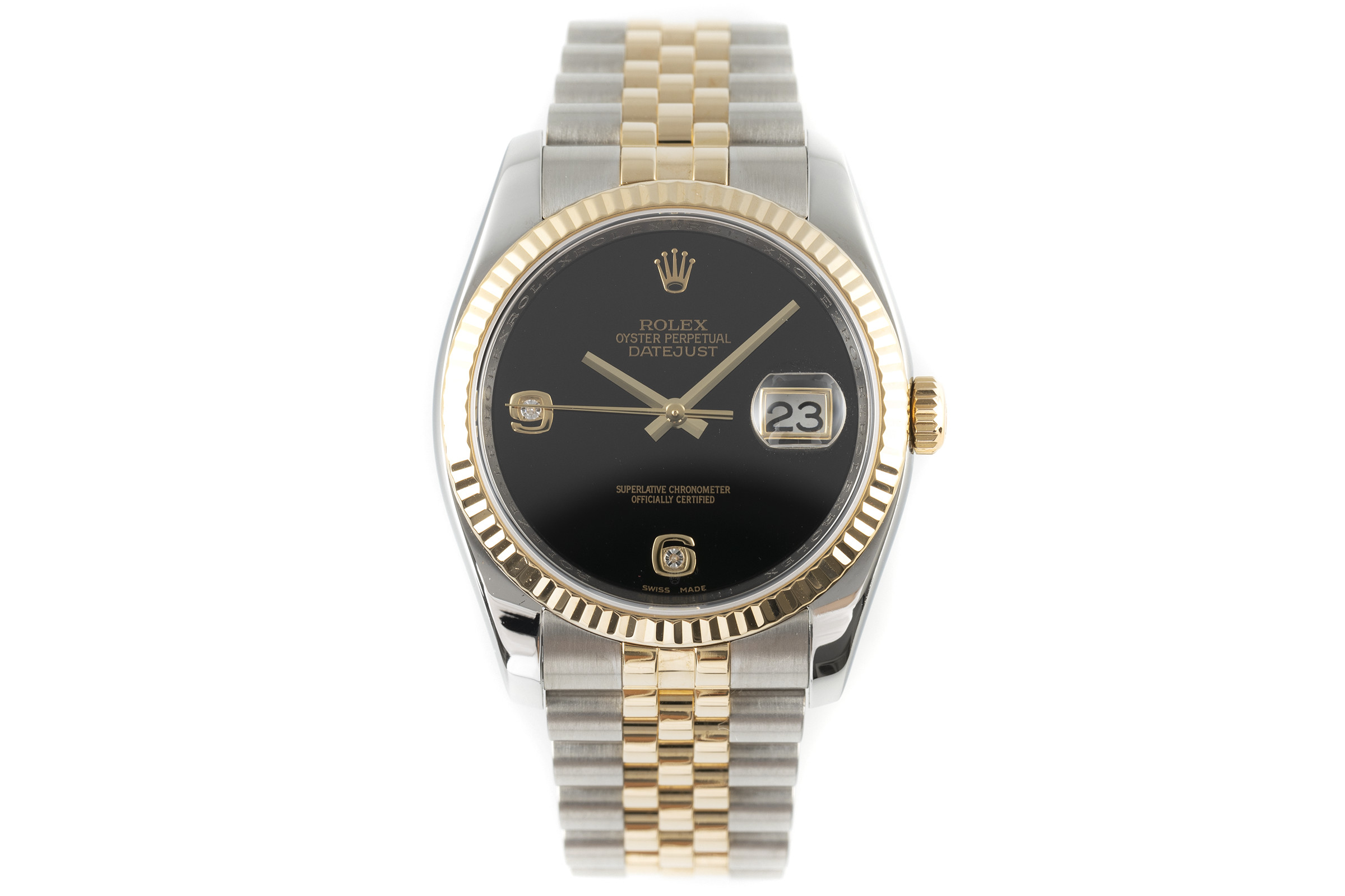 Rolex Oyster Perpetual steel / gold automatic Kal. 3135 Ref. 116233