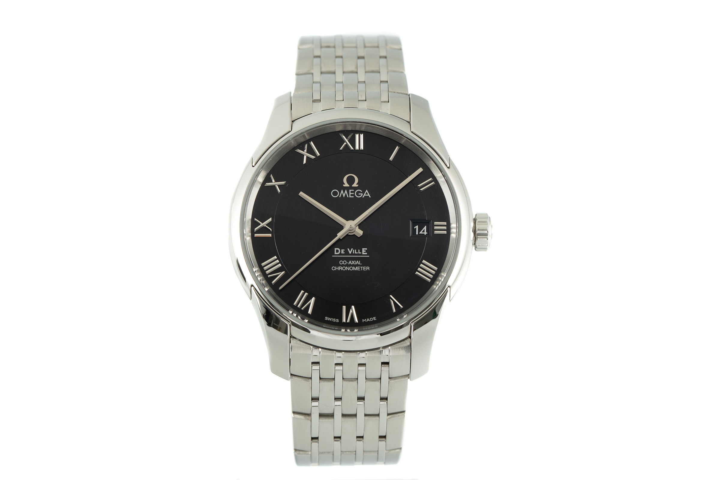 Omega De Ville steel automatic Kal. 8500 Ref. 431.10.41.21.01.001