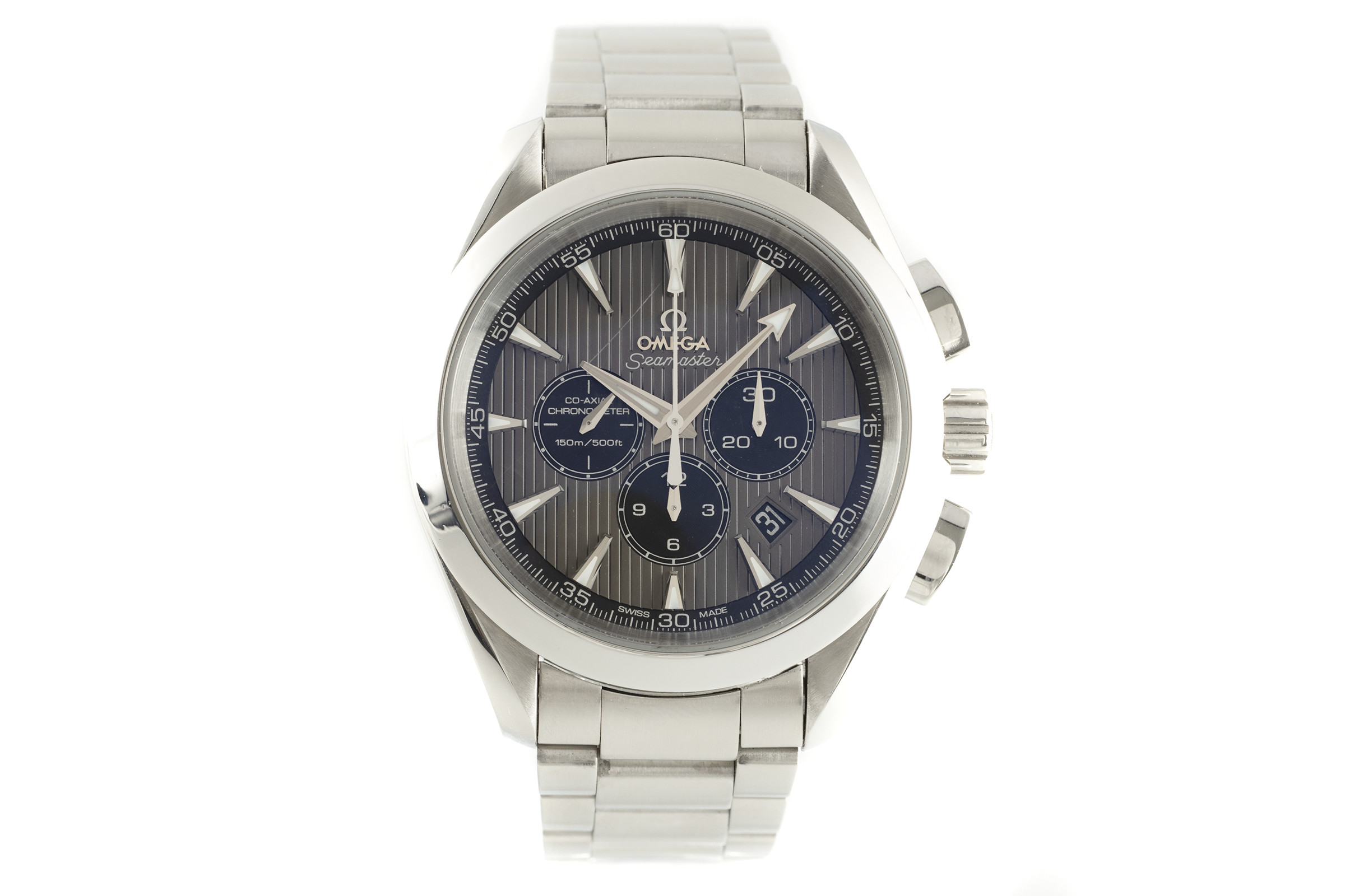 Omega Seamaster chronograph steel automatic Kal. 3313 Ref. 231.10.44.50.06.001