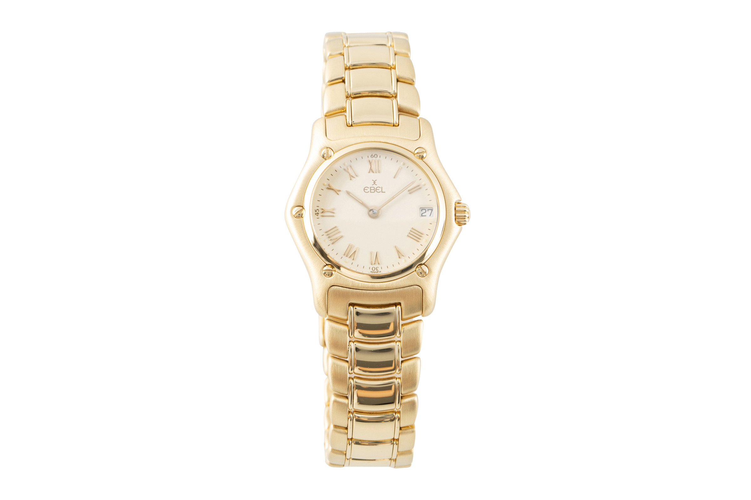 Ebel 1911 18 ct gold quartz Kal. 88 Ref. 888901