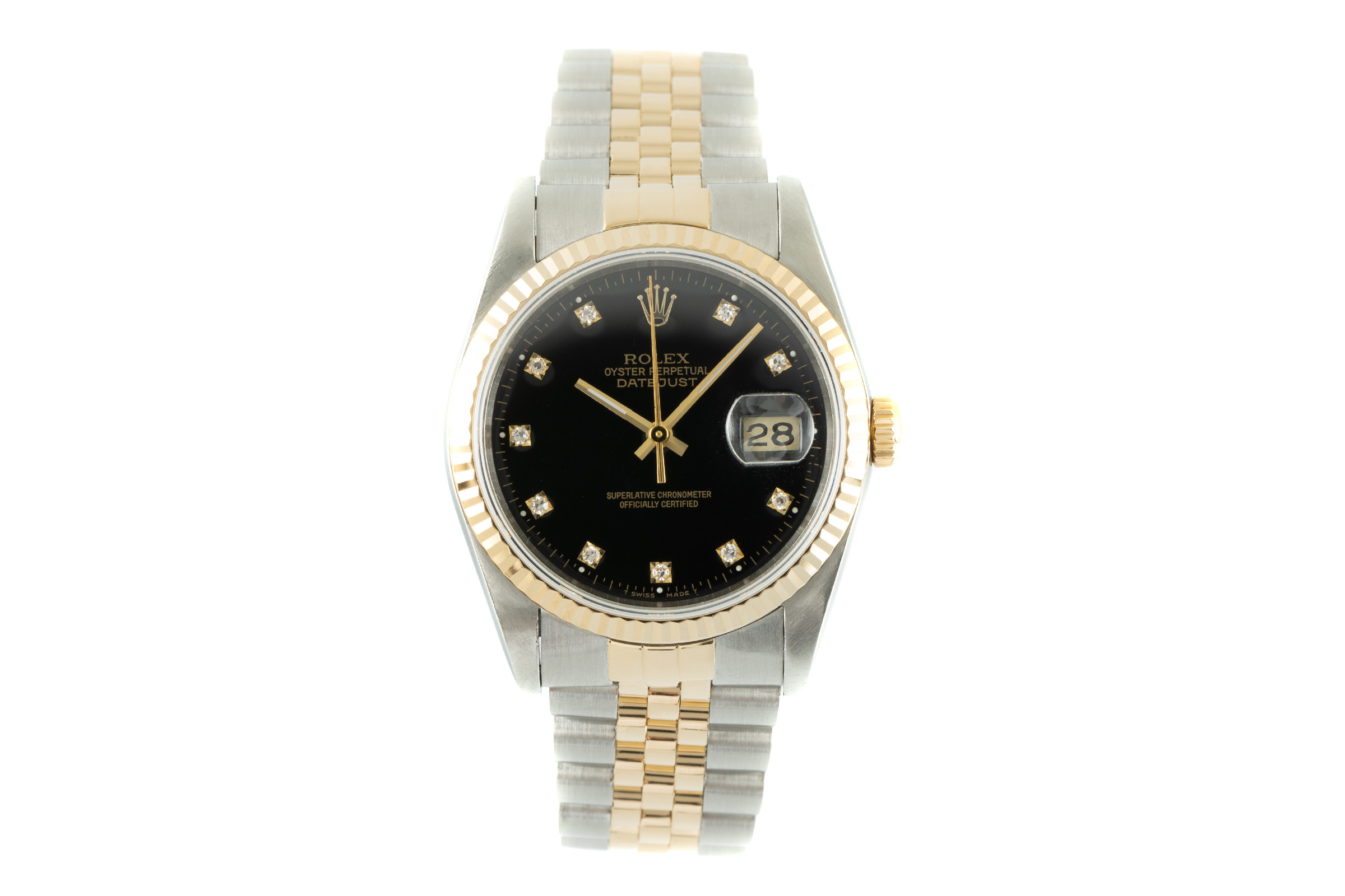 Rolex Datejust steel / gold automatic Kal. 3135 Ref. 16233