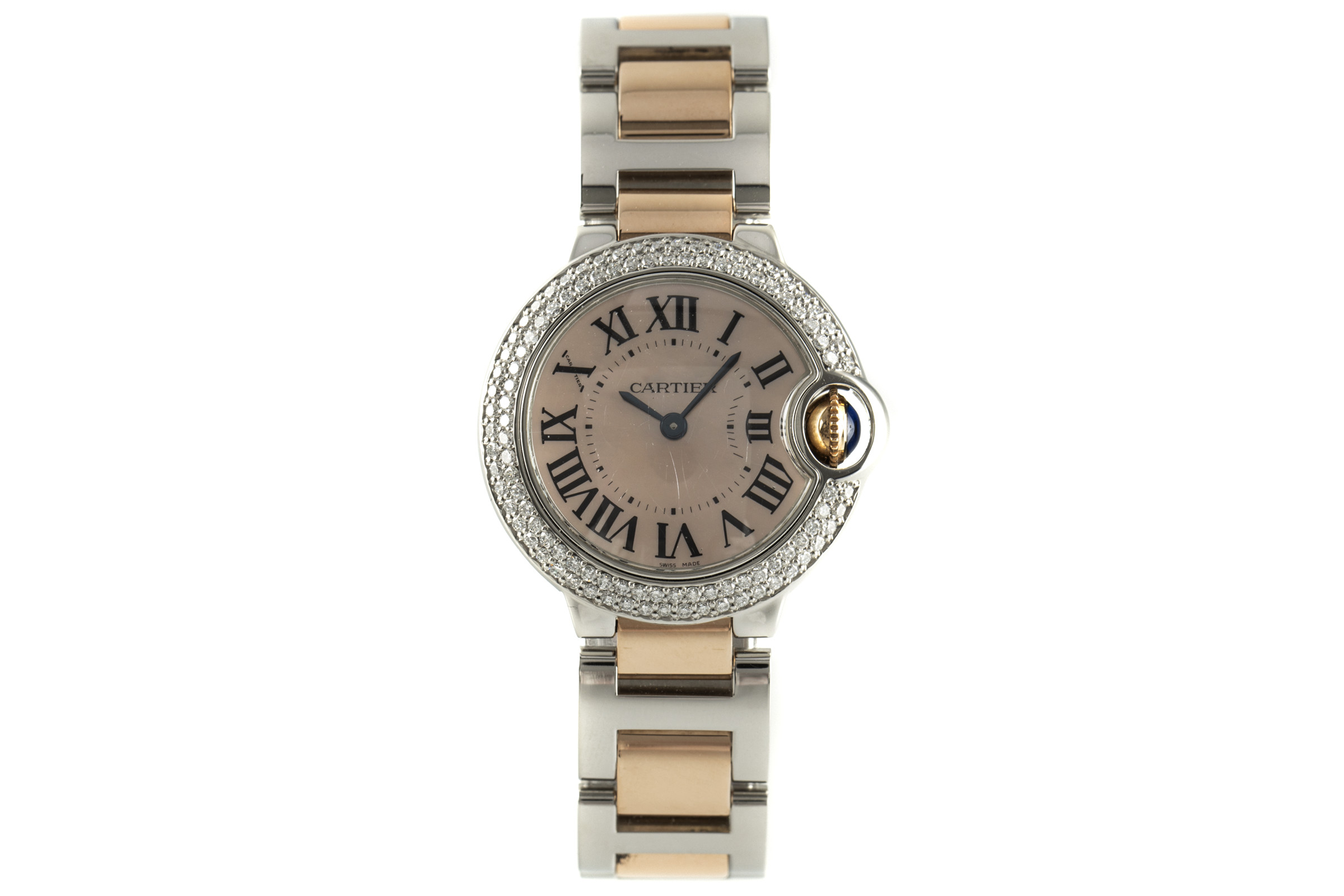 Cartier Ballon Bleu de Cartier steel / gold quartz Kal. 057 Ref. 3009
