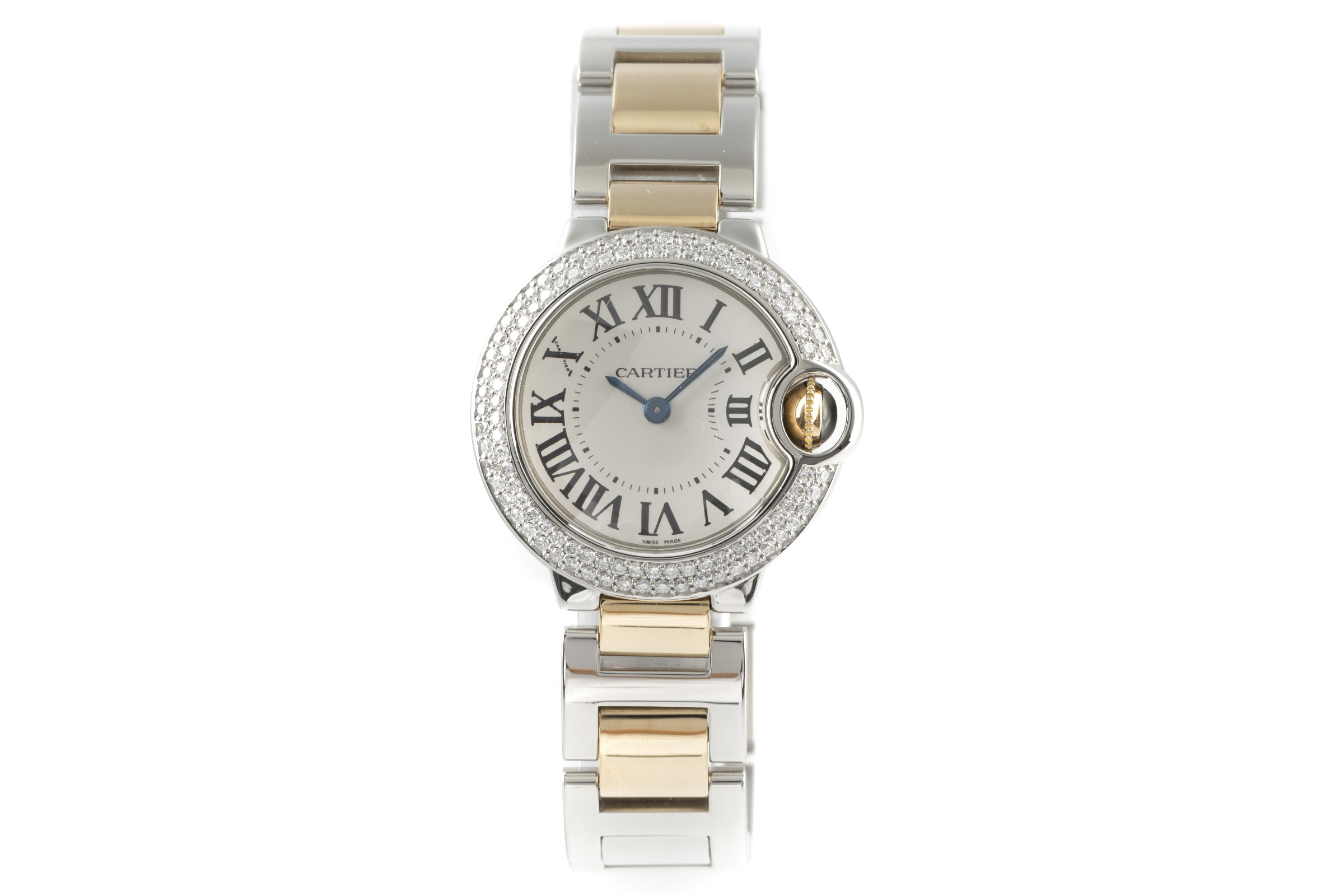 Cartier Ballon Bleu de Cartier steel quartz Kal. 057 Ref. W2BB0010, 3009