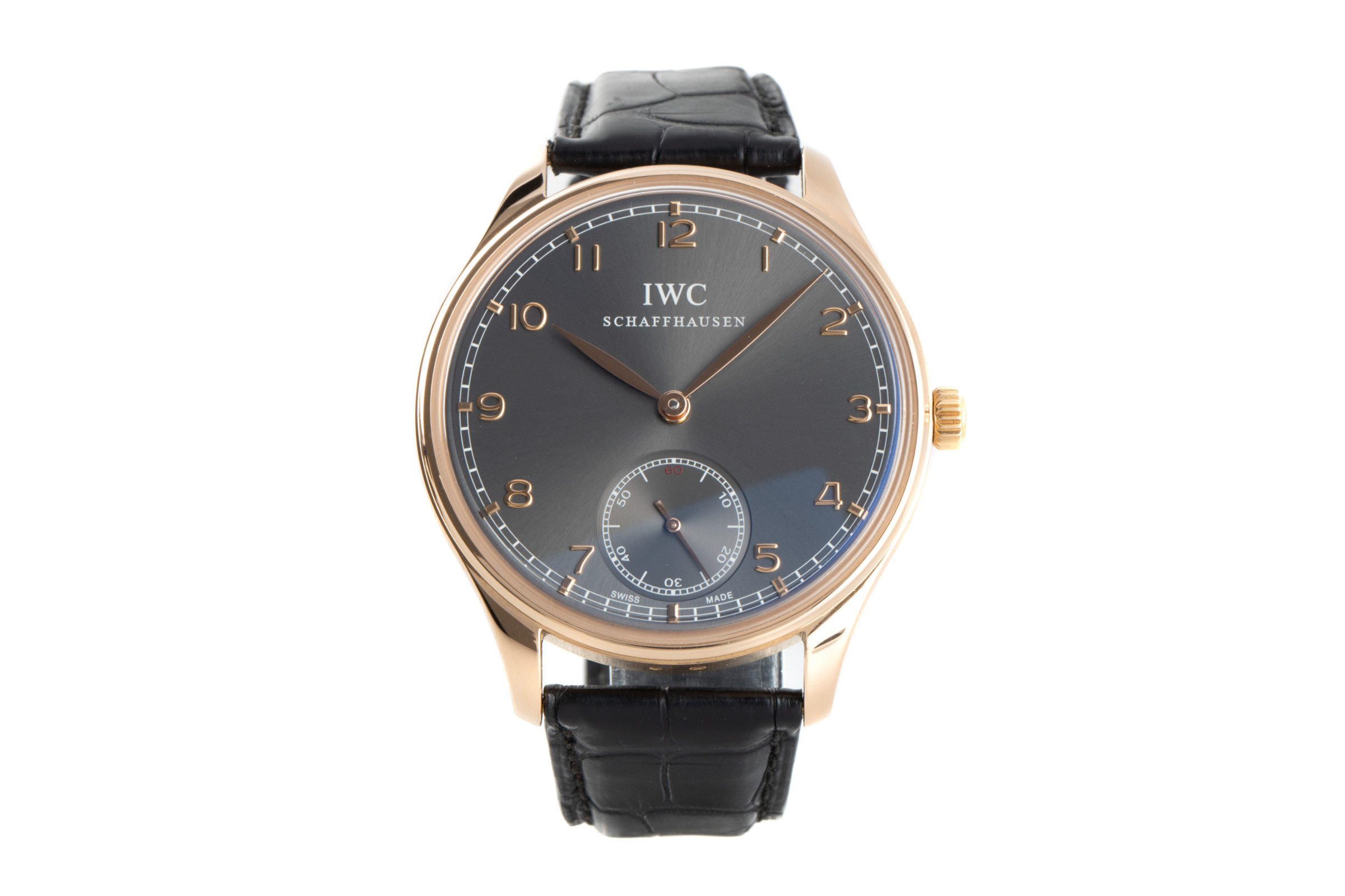 IWC Portuguese 18 ct red gold manual winding Kal. C 98300 Ref. IW545406