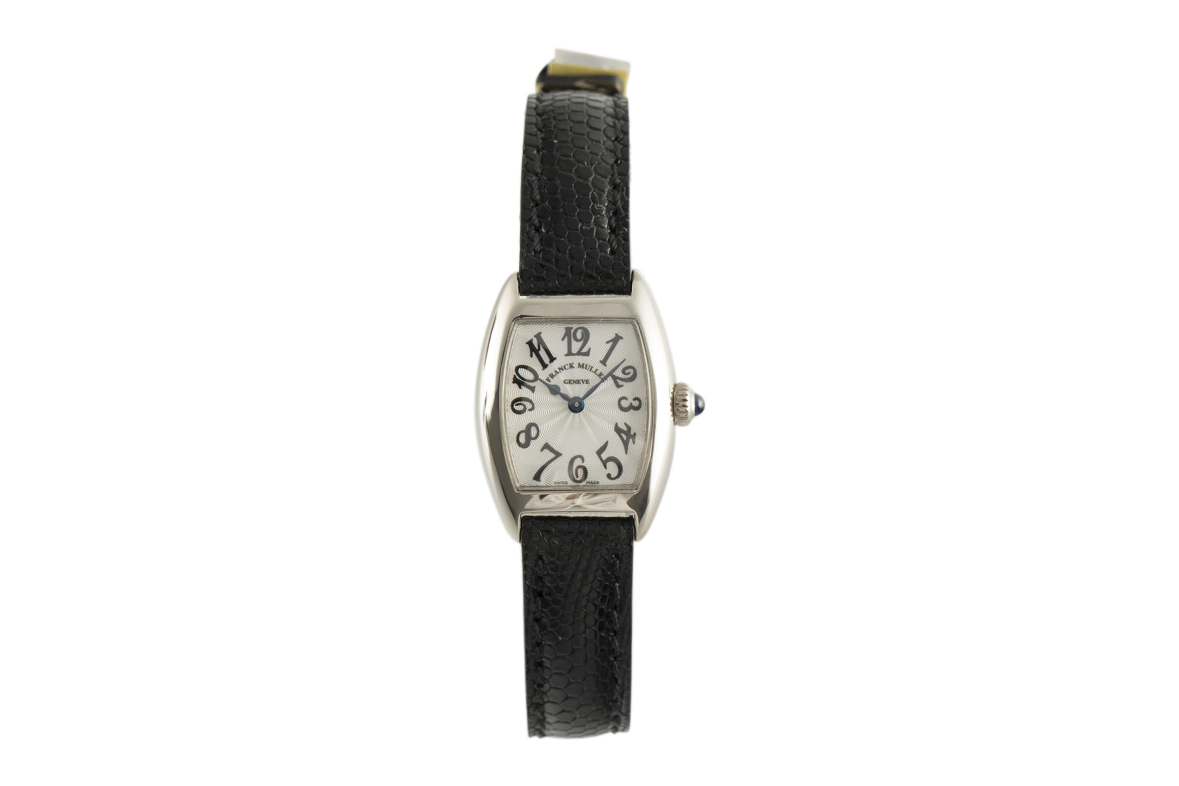 Franck Muller Curvex 18 ct white gold quartz Ref. 2500QZ