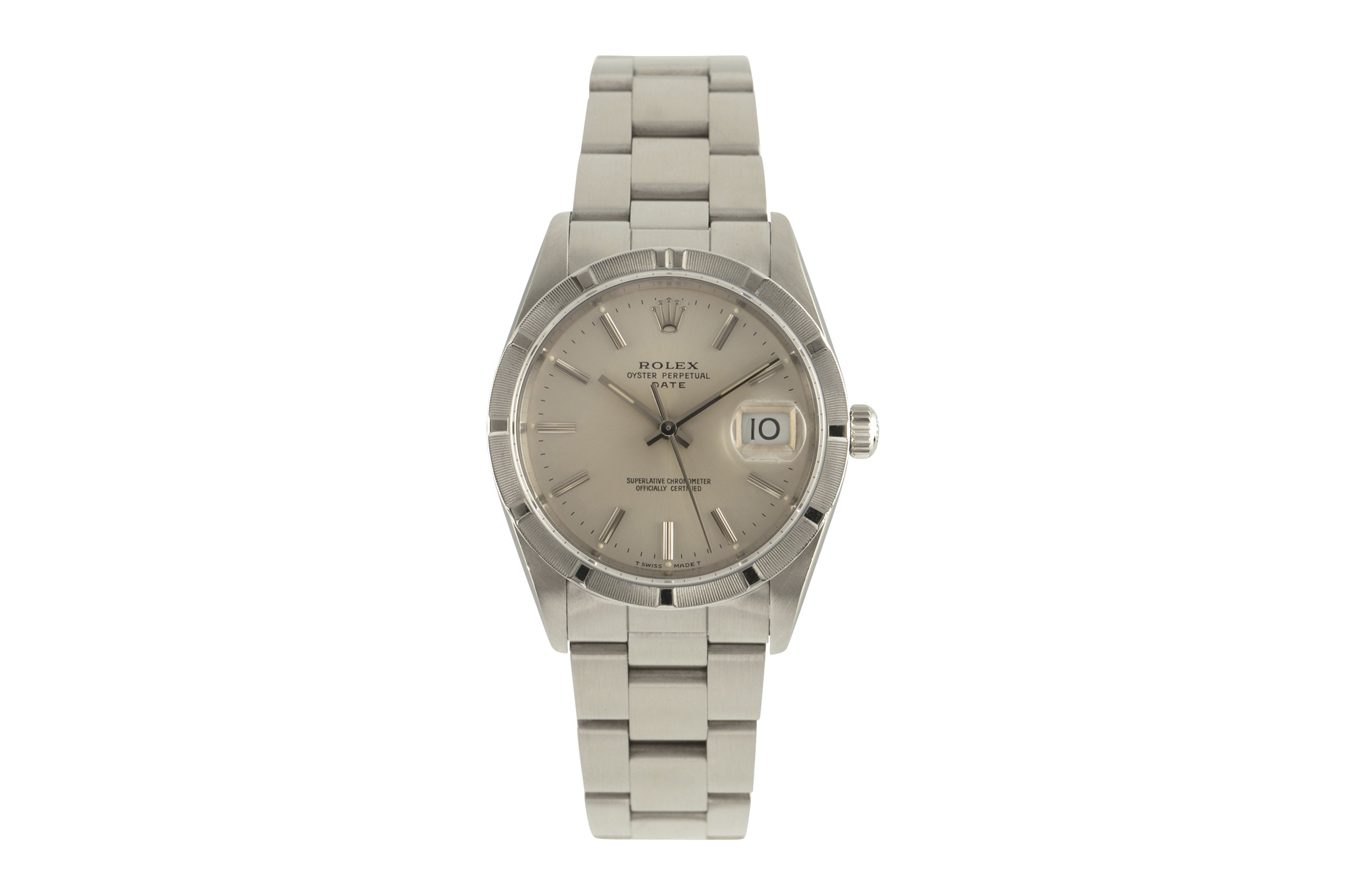 Rolex Date steel automatic Kal. 3135 Ref. 15210