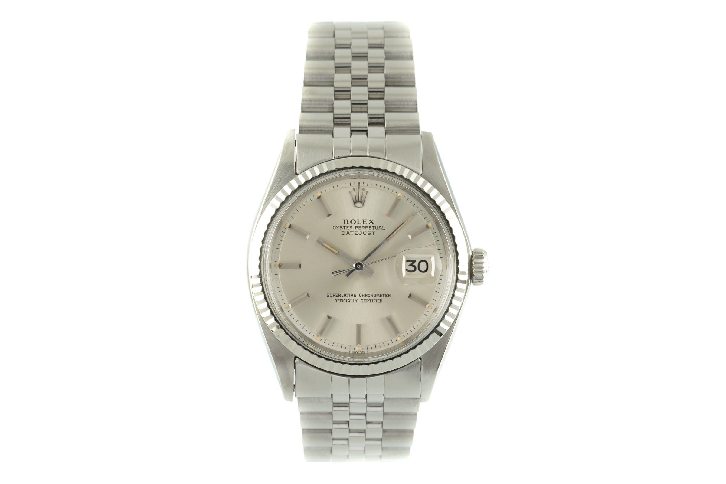 Rolex Datejust steel / white gold automatic Kal. 1570 Ref. 1601 VINTAGE