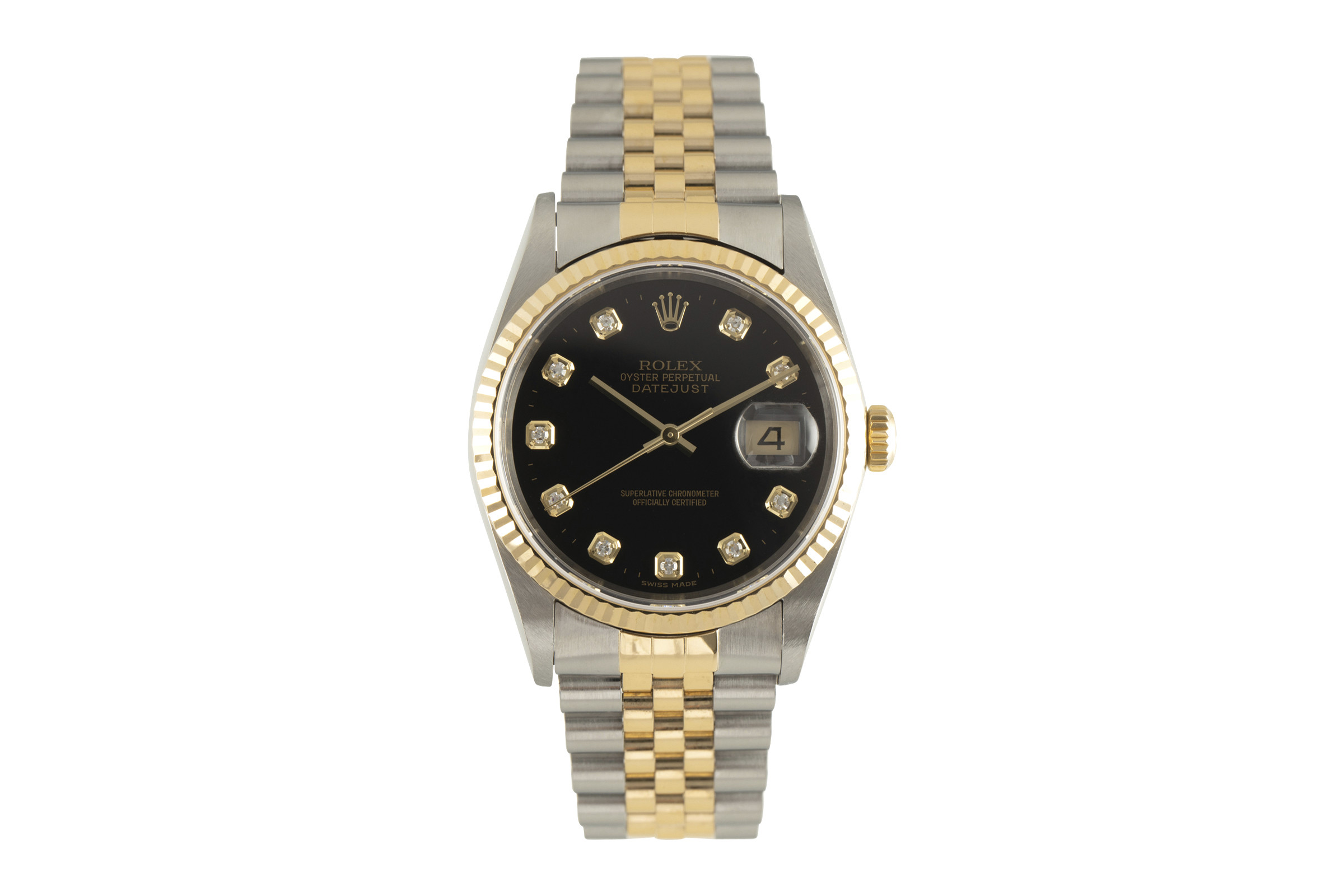 Rolex Datejust steel / gold automatic Kal. 3135 Ref. 16233