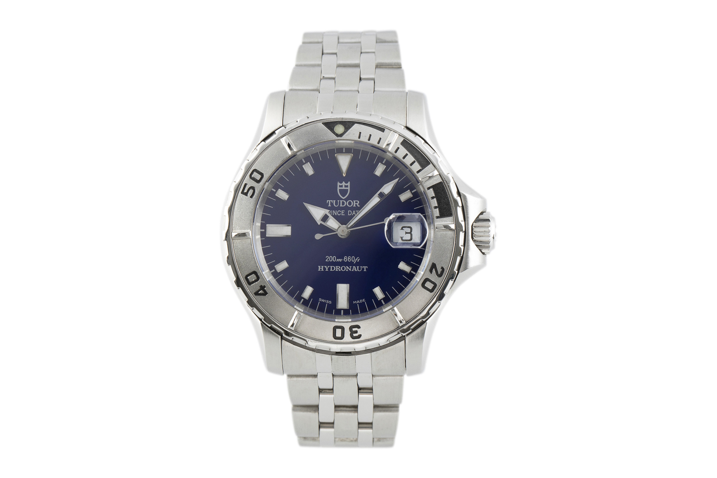 Tudor Prince Date steel automatic Ref. 89190